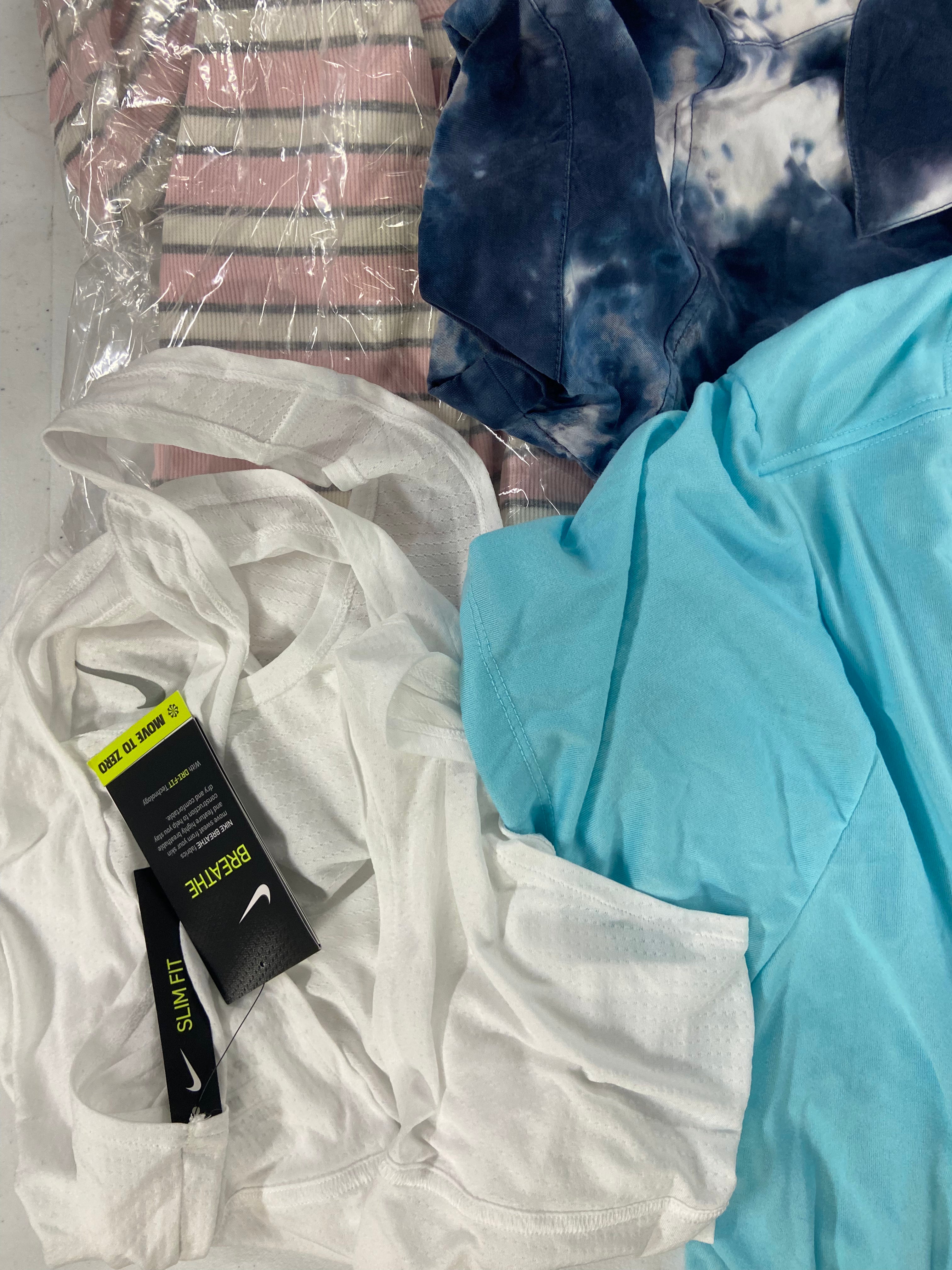 Women's Clothing Assorted Wholesale Lot, JOE'S, NIKE, ADIDAS, FREE PEOPLE, VINCE CAMUTO, AMERICAN APPAREL and more, 29 items, Shelf Pulls, MSRP $1,055