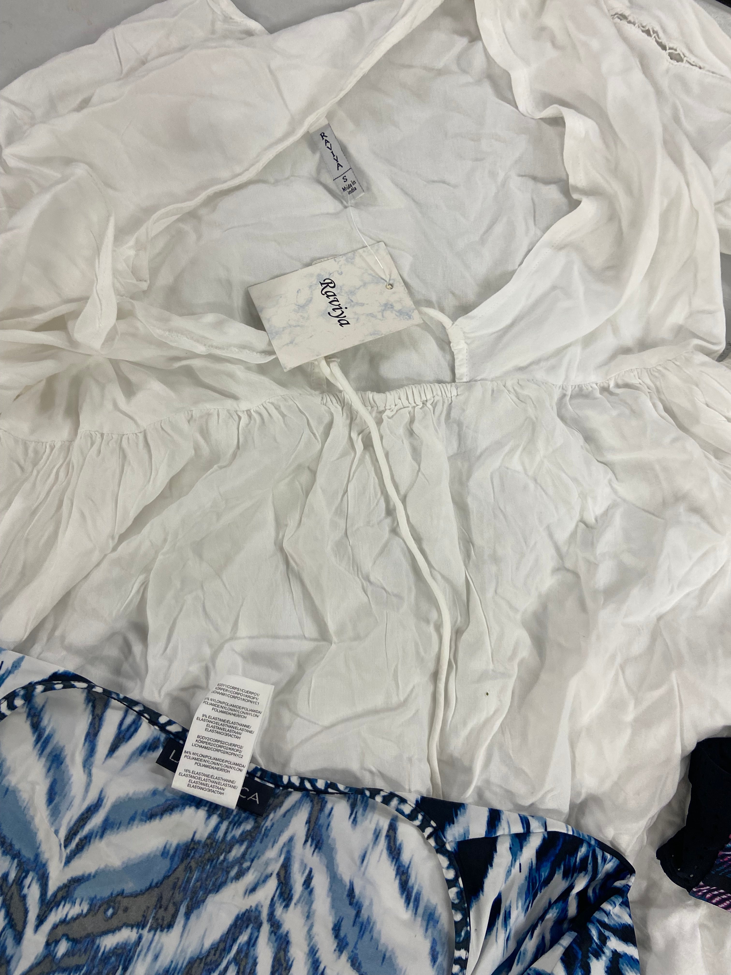 Women's Swimwear Wholesale Lot, LA BLANCA, NIKE, RAVIYA, CLUBZ 9 items, Shelf Pulls, MSRP $549