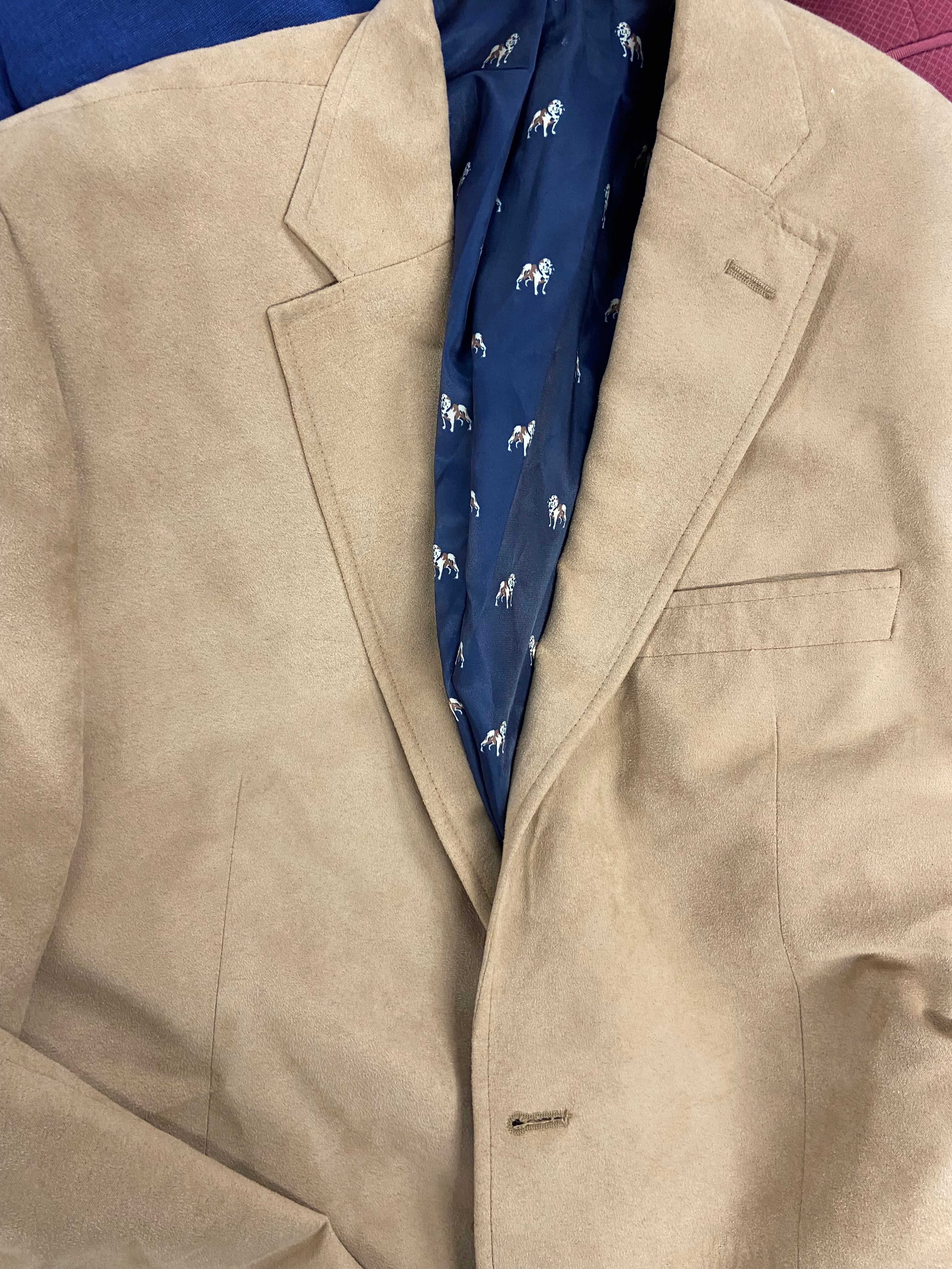 Men's Clothing Blazers Wholesale Lot, ARMANI EXCHANGE, LAUREN RALPH LAUREN, ALFANI, 6 items, Shelf Pulls, MSRP $2,110