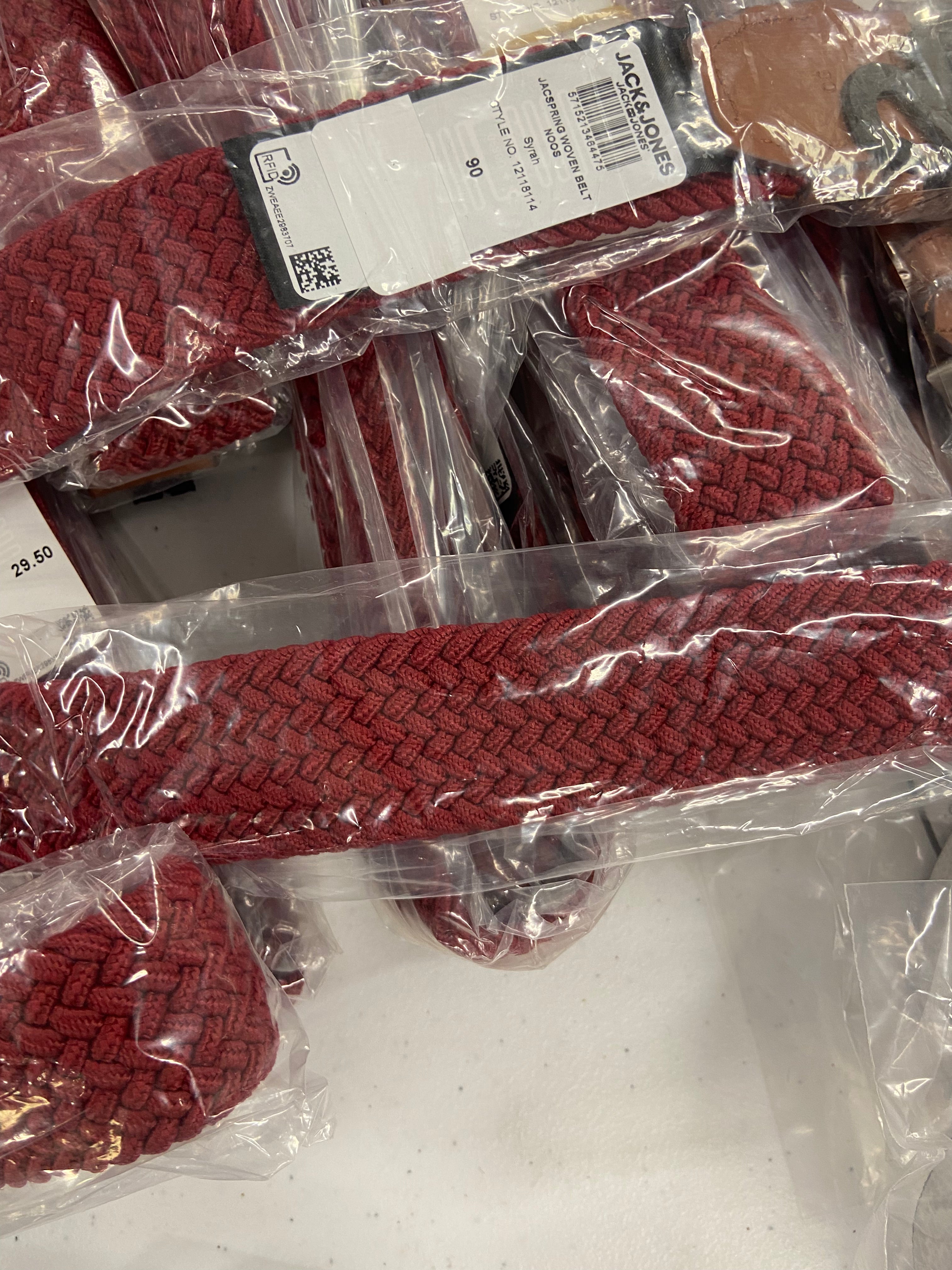 Men's Clothing, TIES, BELTS Wholesale Lot, ADIDAS, JACK & JONES, BAR III, INC,  23 items, New, MSRP $975
