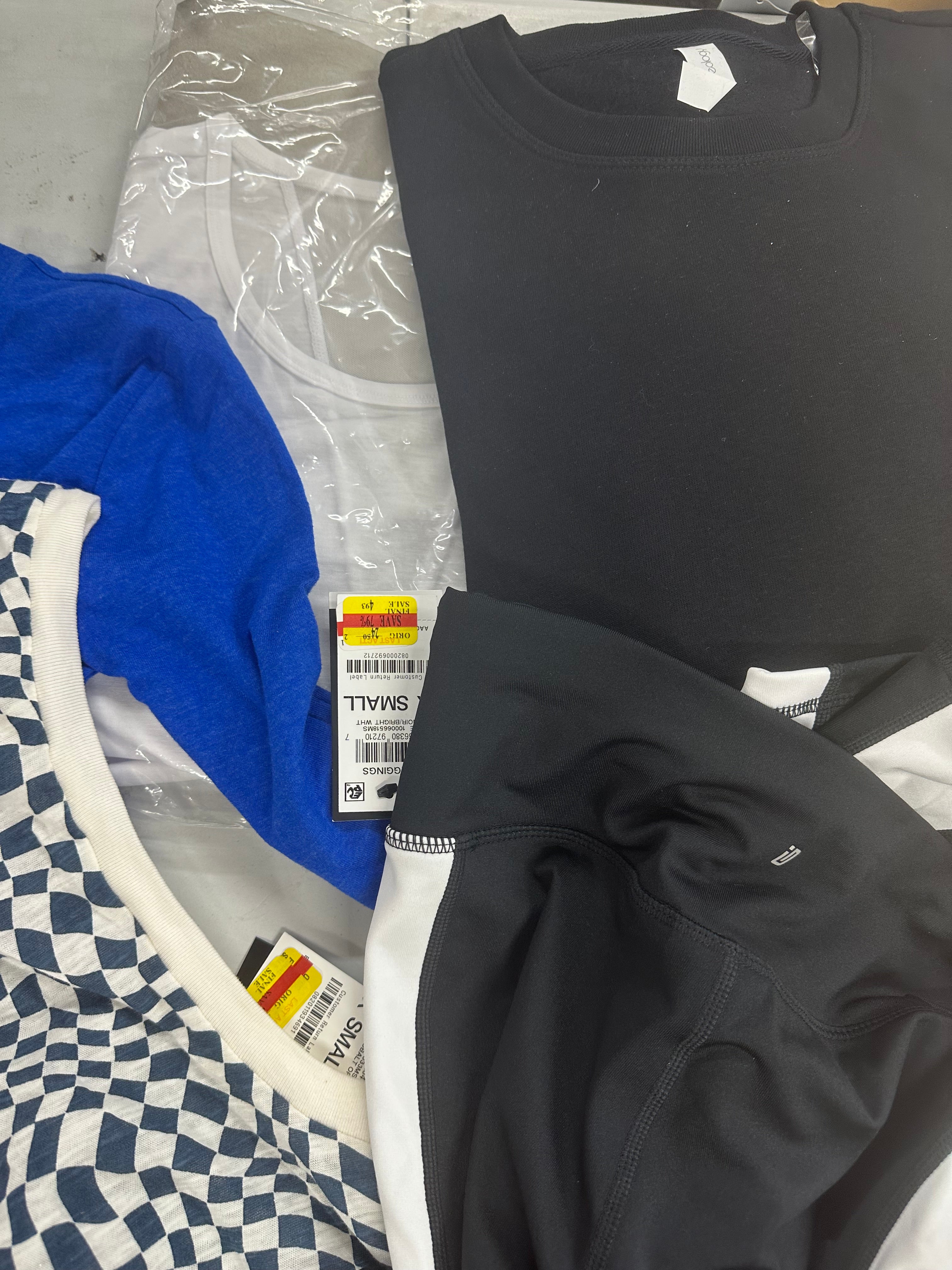 Women's Clothing Assorted Wholesale Lot, LAUREN RALPH LAUREN, MICHAEL KORS, DKNY, NATORI, SKECHERS, BASS OUTDOOR and more, 16 items, Shelf Pulls, MSRP $758