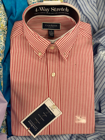 Men's Clothing Dress Shirts Wholesale Lot, CLUB ROOM, BAR III, ALFANI, 13 items, Shelf Pulls, MSRP $815