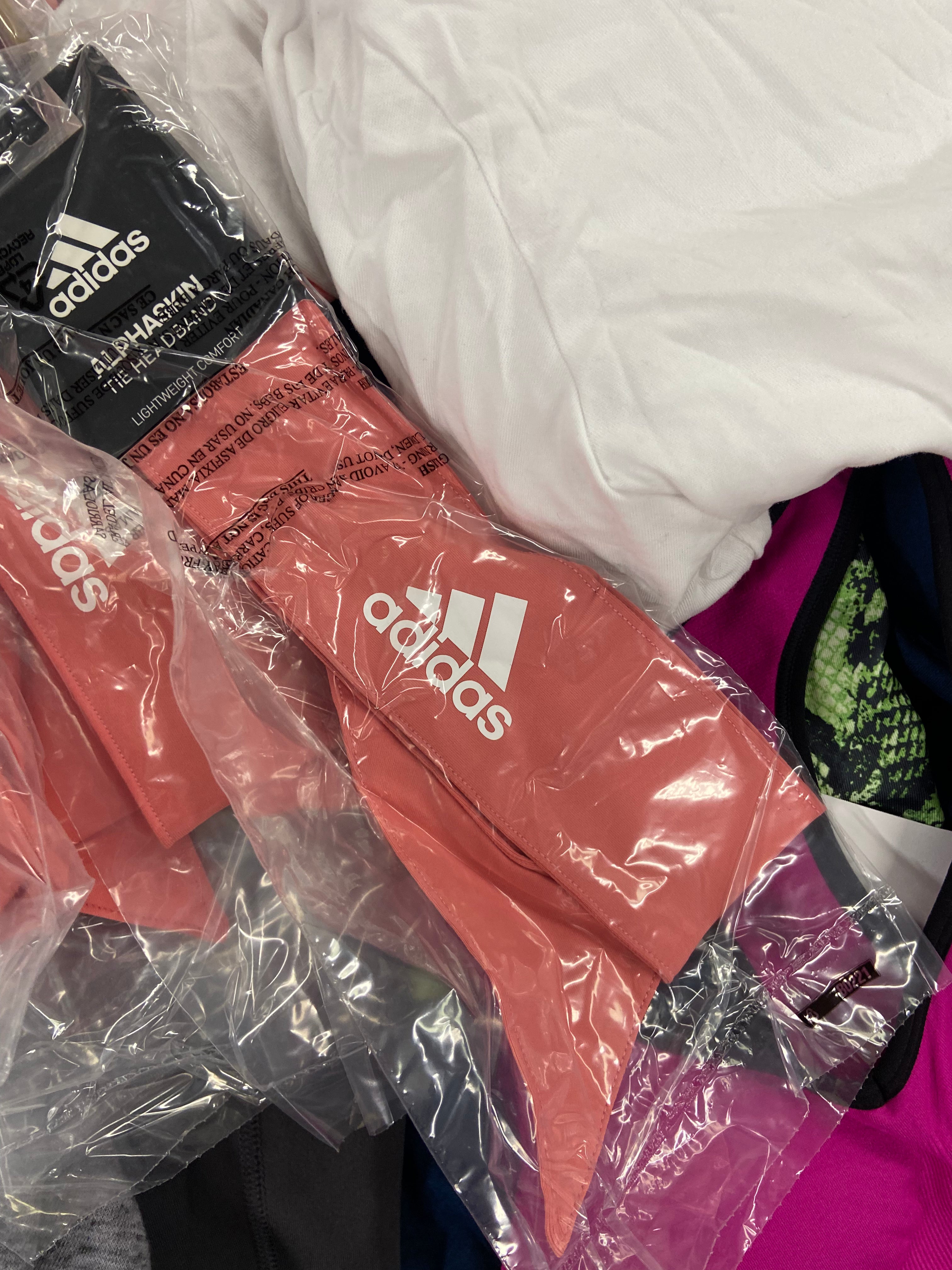 Women's Clothing Activewear Wholesale Lot, NIKE, UNDER ARMOUR, ADIDAS, CALVIN KLEIN and more,  29 items, Shelf Pulls, MSRP $931