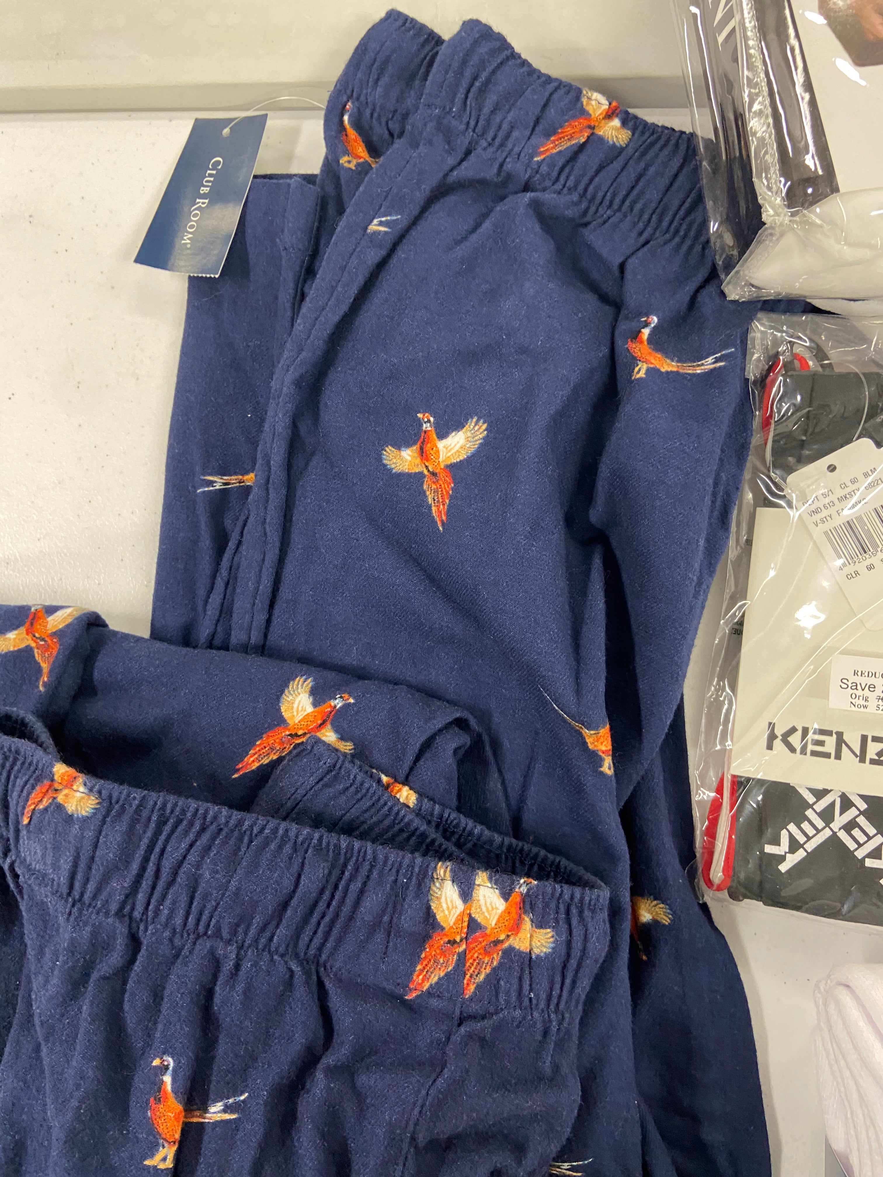 Men's UNDERWEAR, ACCESSORIES & Others Wholesale Lot, POLO RALPH LAUREN, KENZO, CHAMPION, COLE HAAN, CLUBROOM and more, 23 items, Shelf Pulls, MSRP $759