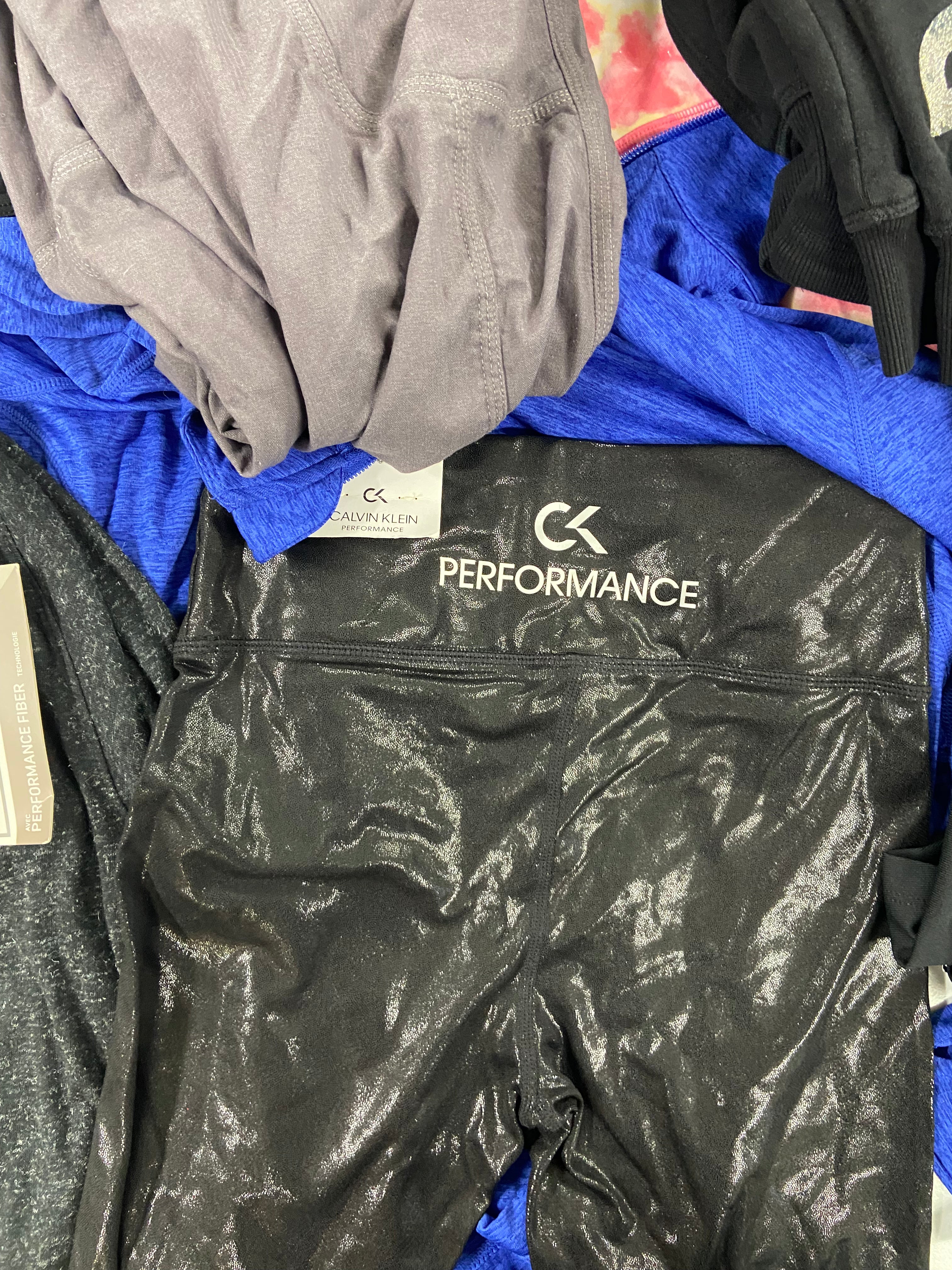 Women's Clothing Sportswear Wholesale Lot, THE NORTH FACE, UNDER ARMOUR, NIKE, CALVIN KLEIN, IDEOLOGY, 23 items, Shelf Pulls, MSRP $820