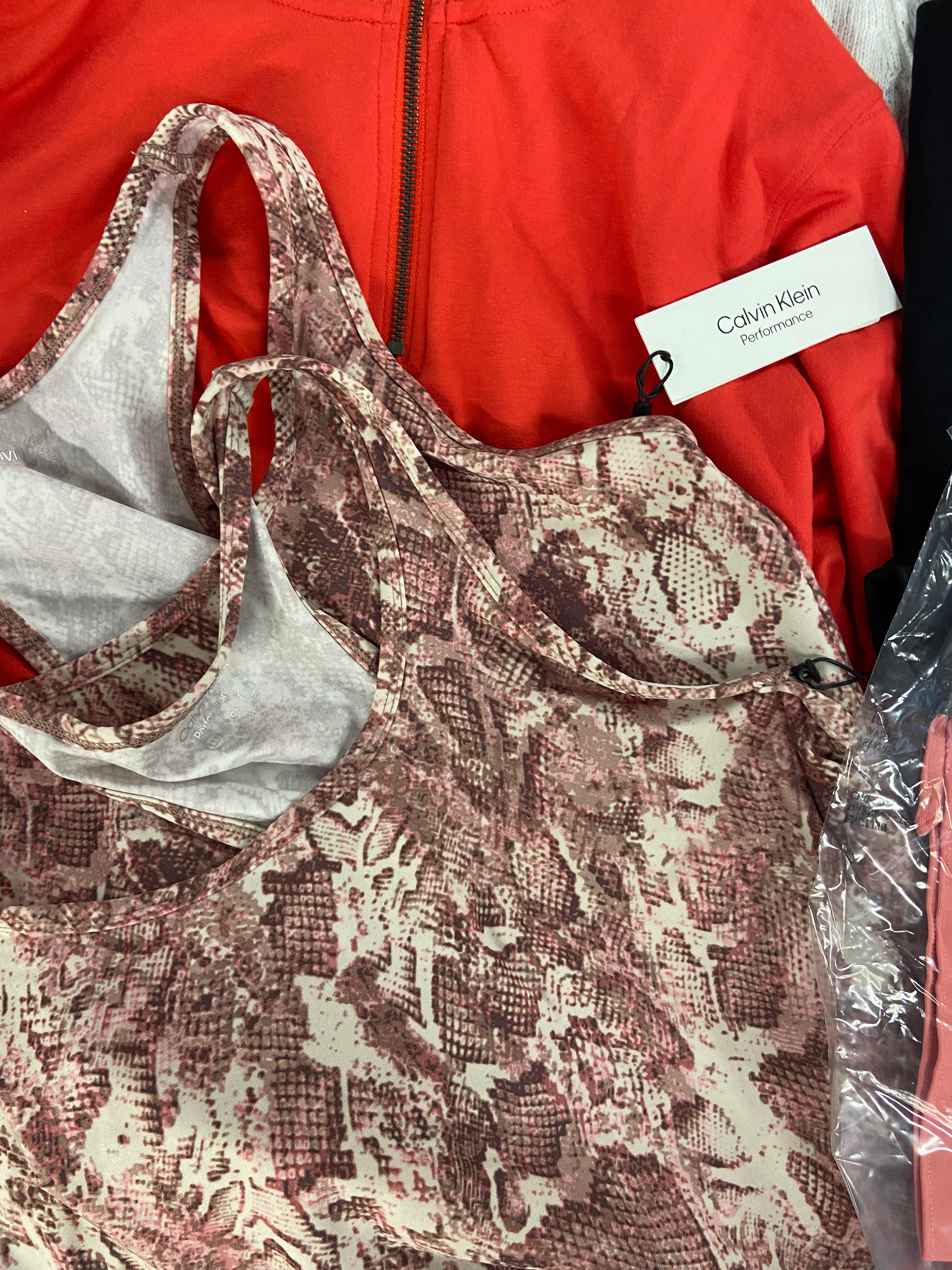 Women's Clothing Activewear & Others, Wholesale Lot, ADIDAS, CK PERFORMANCE, LEONISA, IDEOLOGY and more, 25 items, Shelf Pulls, MSRP $808