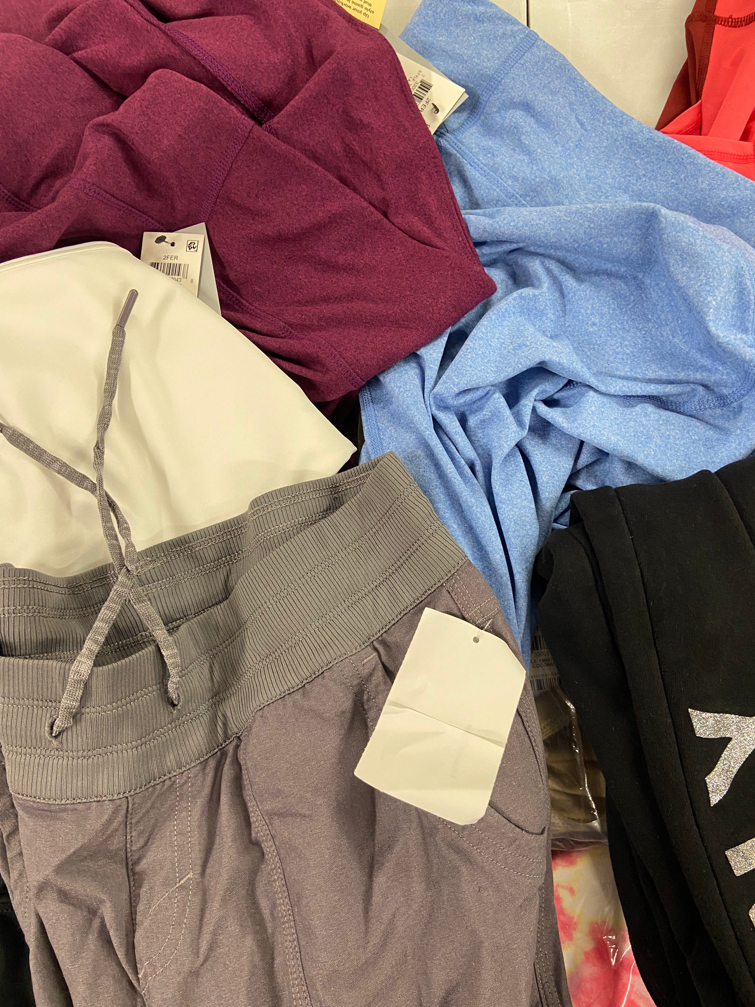 Women's Clothing Sportswear Wholesale Lot, THE NORTH FACE, UNDER ARMOUR, NIKE, CALVIN KLEIN, IDEOLOGY, 23 items, Shelf Pulls, MSRP $820