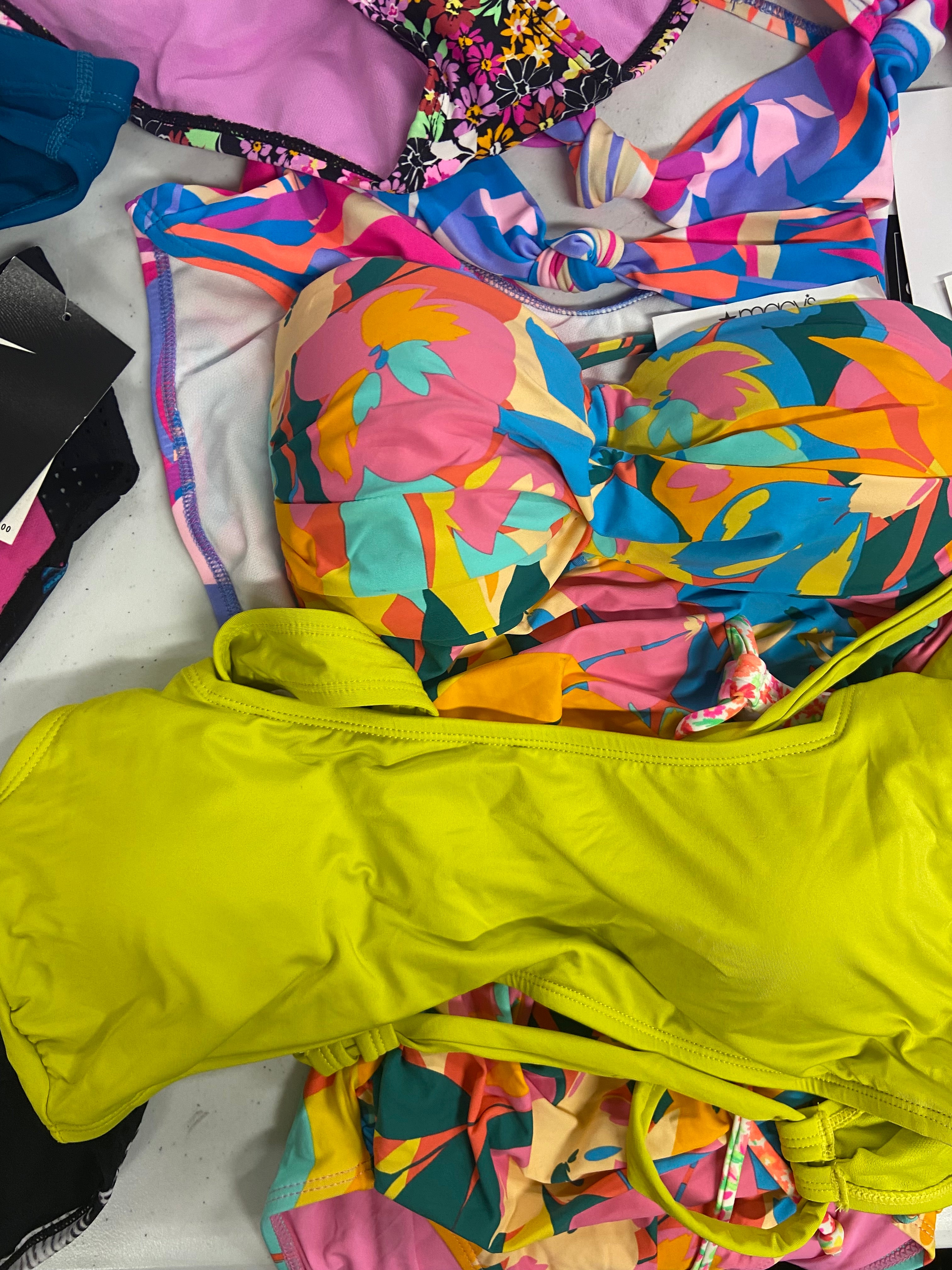 Women's Swimwear Wholesale Lot, NIKE, RAISINS PLUS, ANNE COLE, ISLAND ESCAPE and more, 18 items, Shelf Pulls, MSRP $788