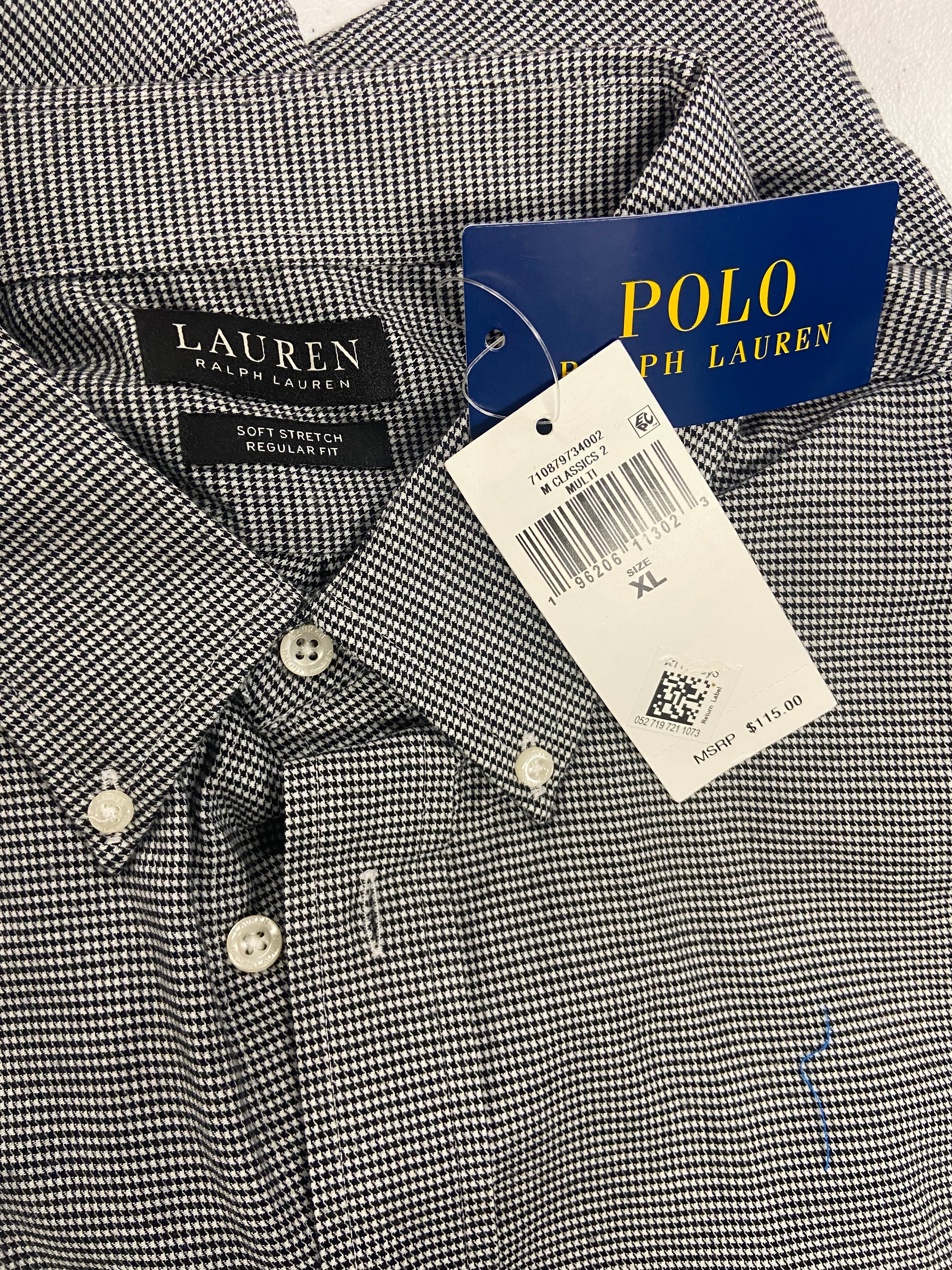 Men's Clothing Button-Down Shirts a& Others Wholesale Lot, POLO RALPH LAUREN, GALAXY, CLUB ROOM and more, 13 items, Shelf Pulls, MSRP $755