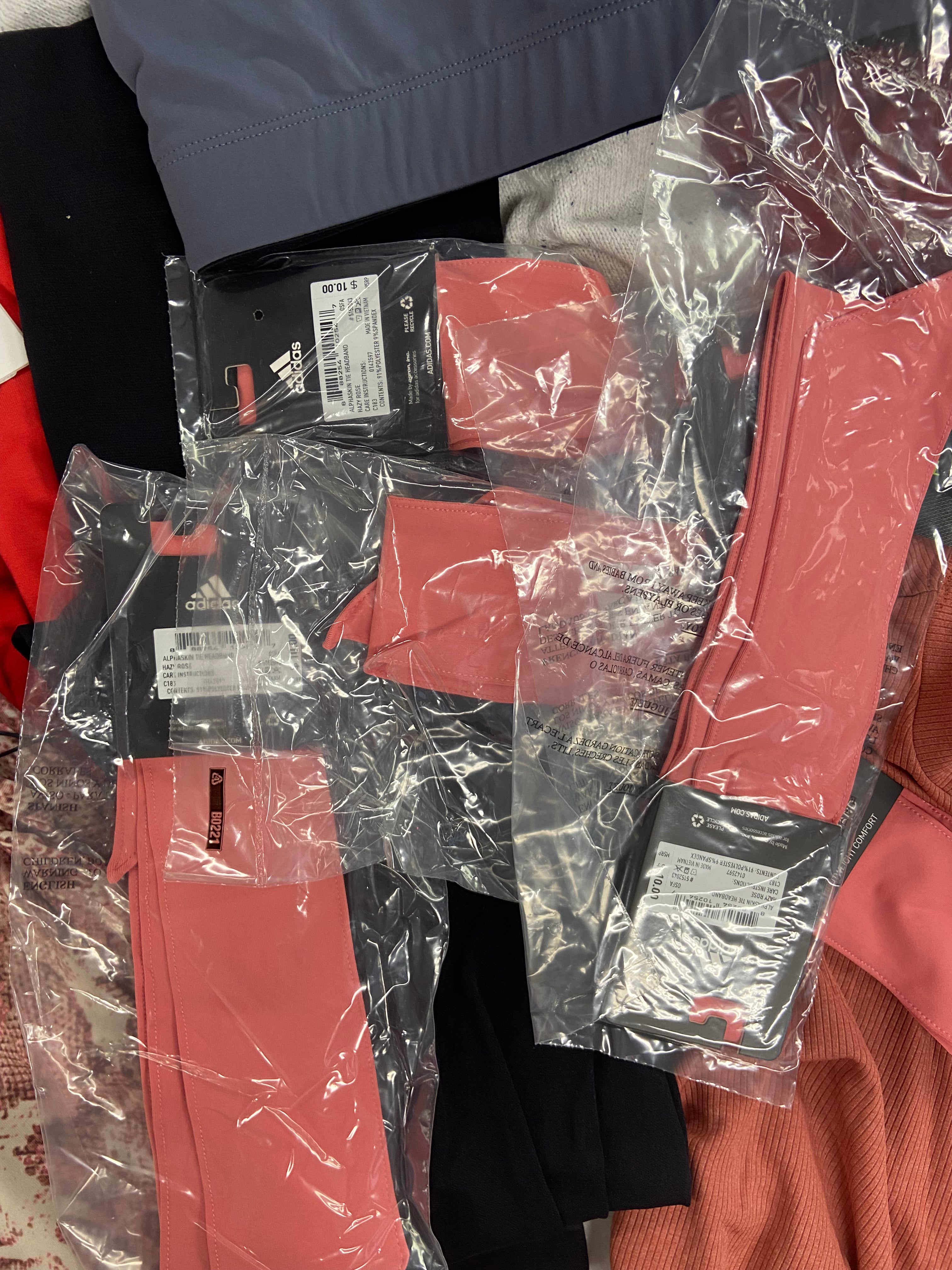 Women's Clothing Activewear & Others, Wholesale Lot, ADIDAS, CK PERFORMANCE, LEONISA, IDEOLOGY and more, 25 items, Shelf Pulls, MSRP $808