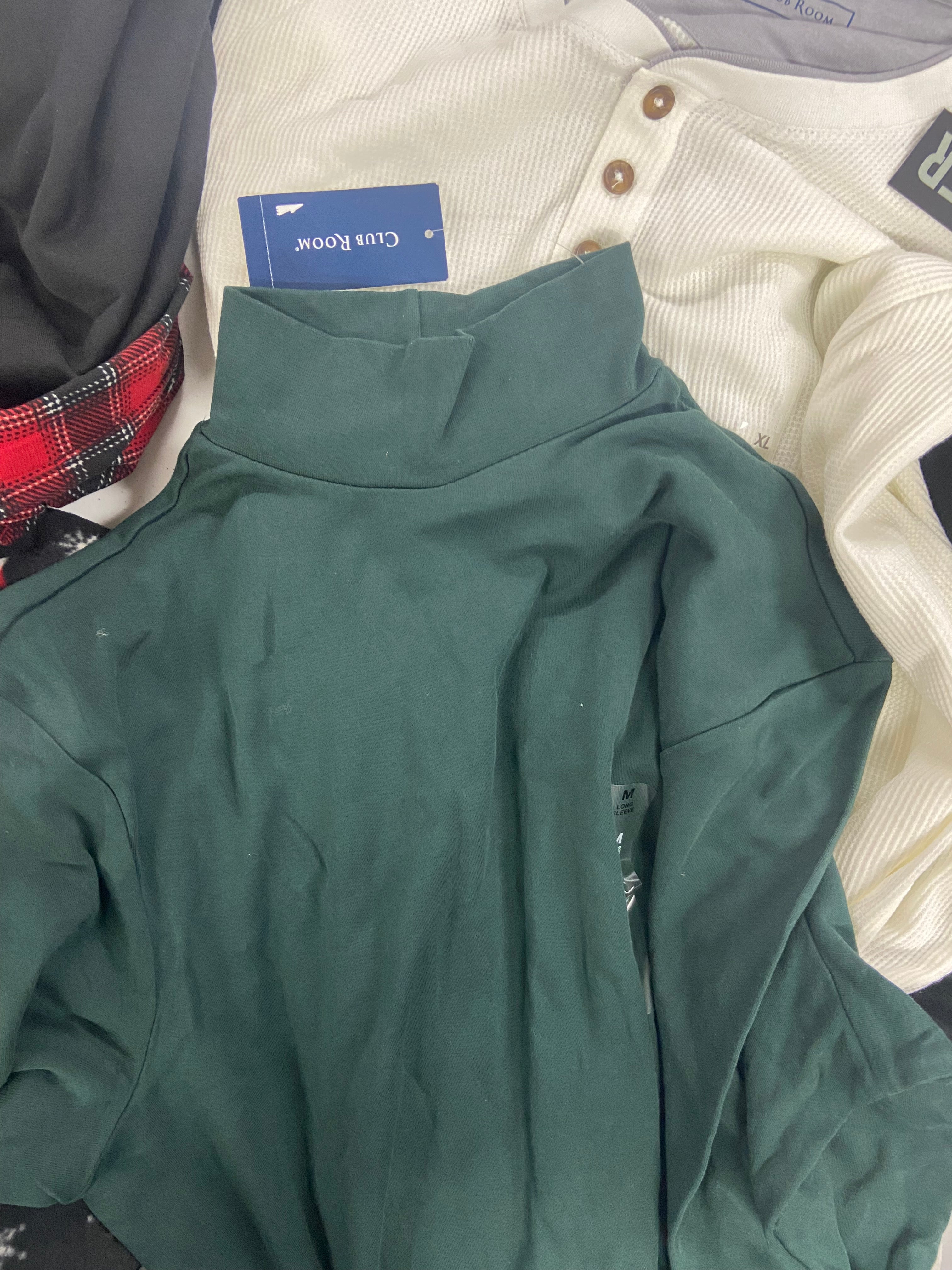 Men's Sleepwear Wholesale Lot, CLUB ROOM, LAZER, KOMAR LAYERING, 9items, Shelf Pulls, MSRP $380