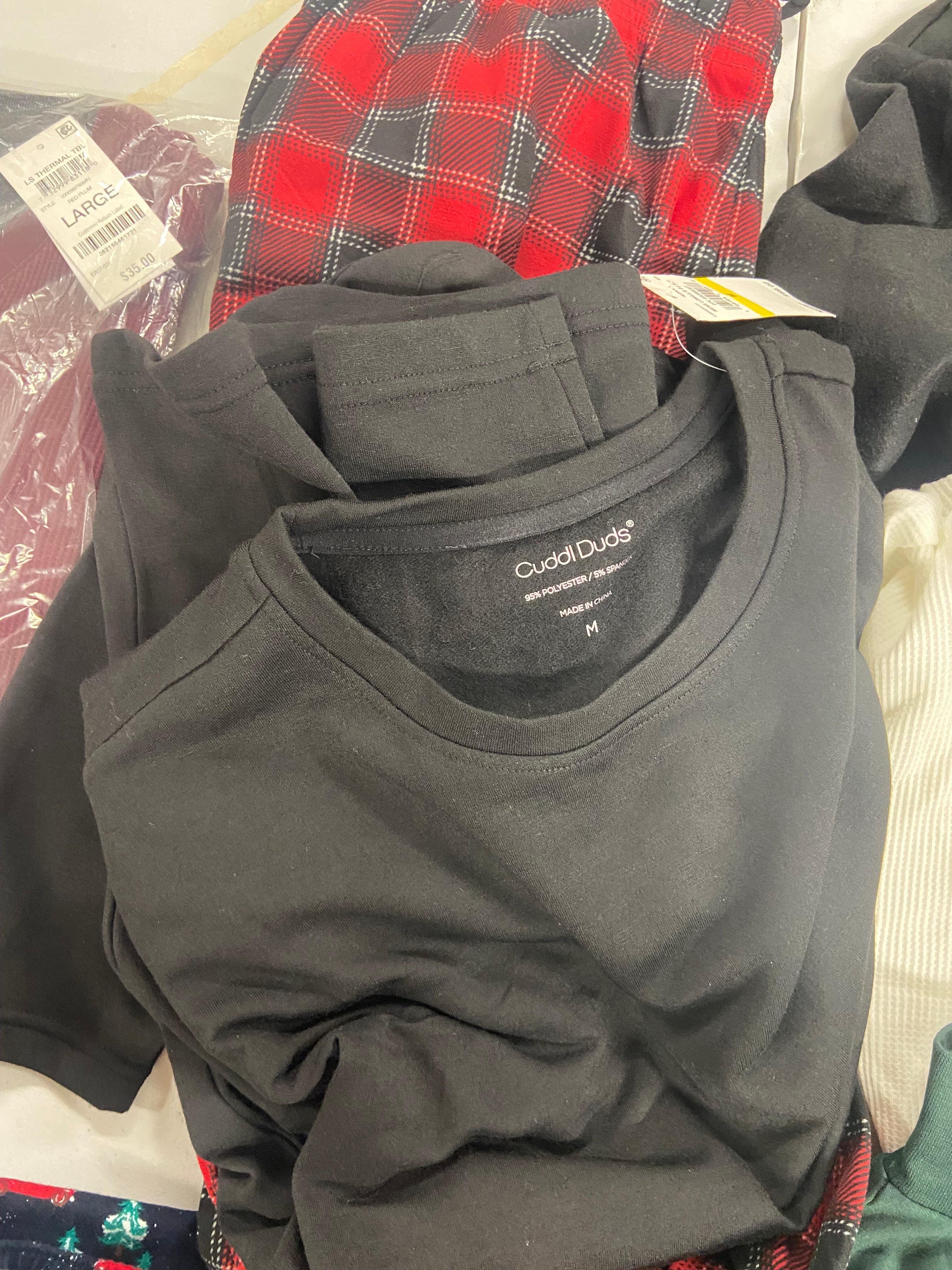 Men's Sleepwear Wholesale Lot, CLUB ROOM, LAZER, KOMAR LAYERING, 9items, Shelf Pulls, MSRP $380