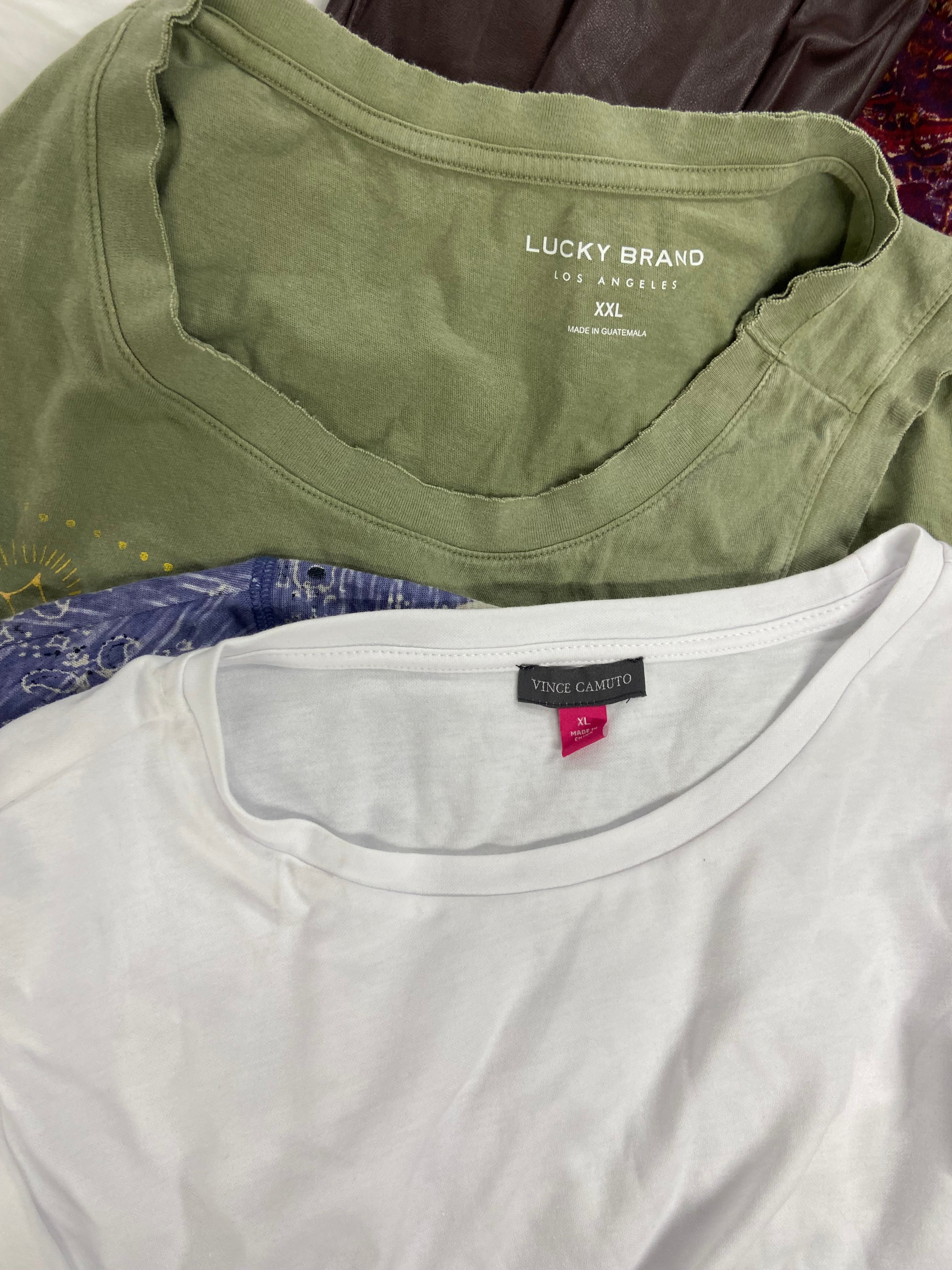Women's Clothing Assorted Wholesale Lot, LAUREN RALPH LAUREN, FREE PEOPLE, LUCKY BRAND, RAVIYA, MICHAEL KORS, SPYDER and more, 12 items, Shelf Pulls, MSRP $797