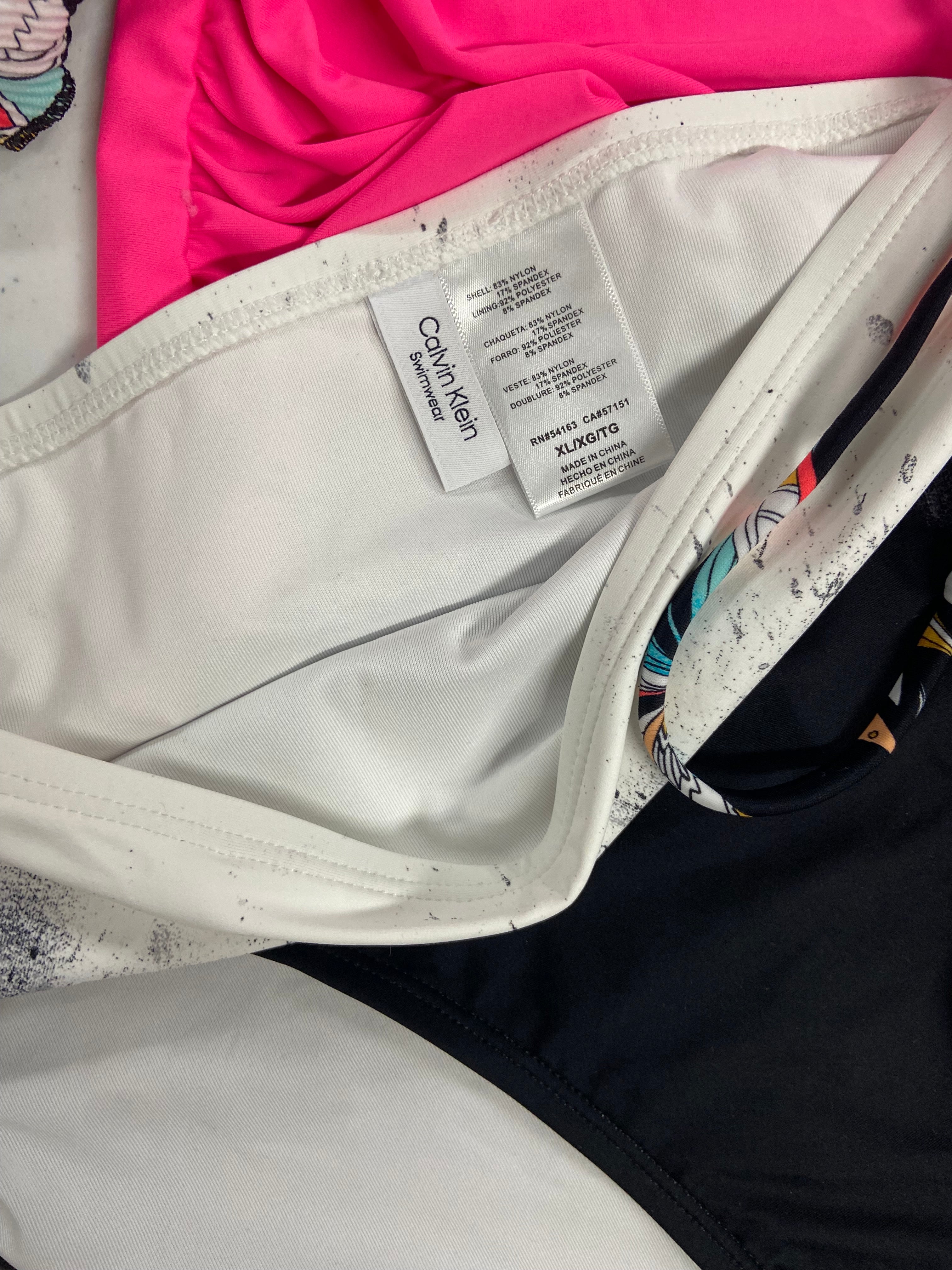 Women's Swimwear Wholesale Lot, CALVIN KLEIN, DKNY, SWIM SOLUTIONS, VINCE CAMUTO, ANNE COLE and more, 12 items, Shelf Pulls, MSRP $787