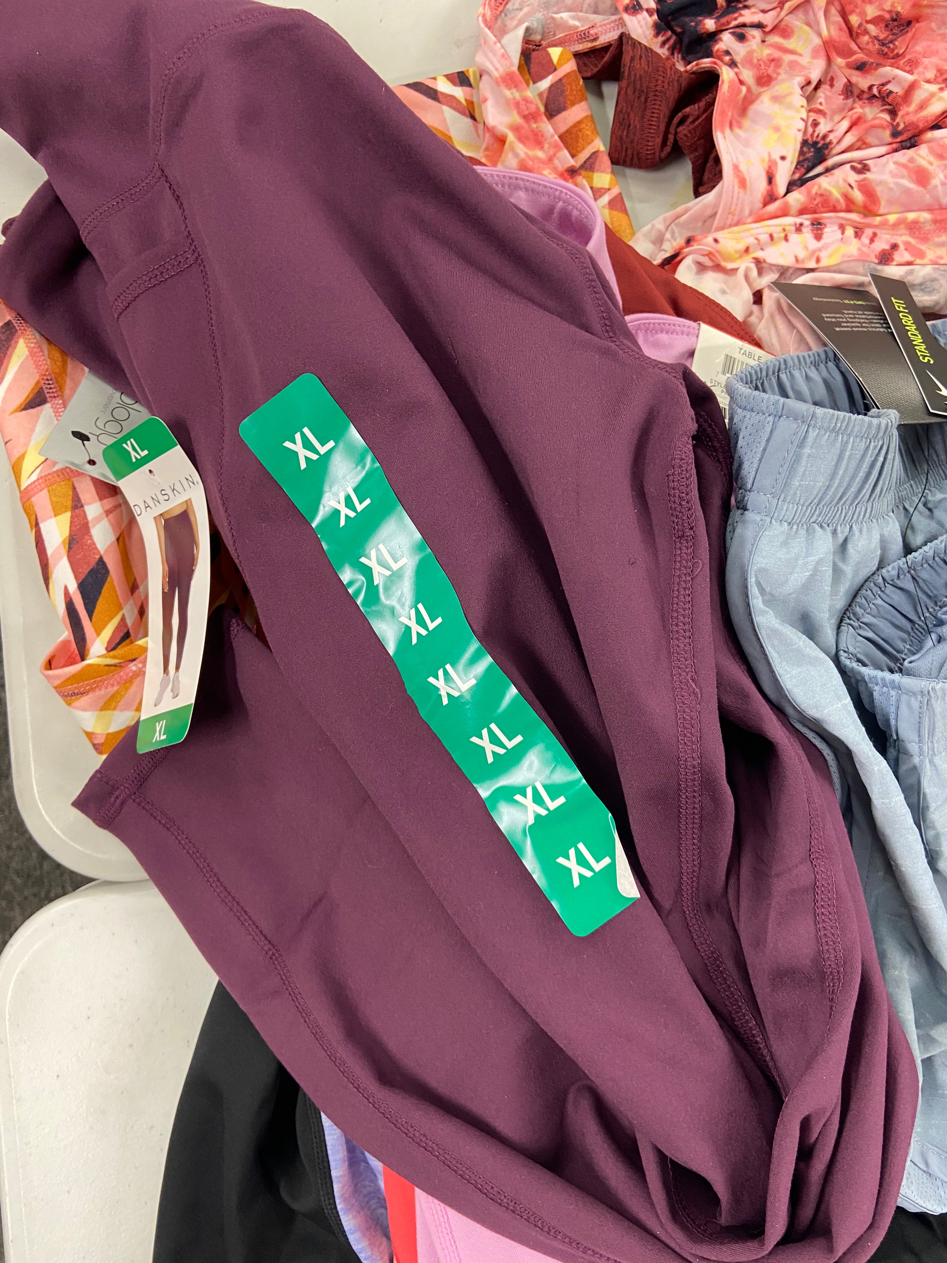 Women's Clothing Activewear Wholesale Lot, NIKE, CALVIN KLEIN, UNDER ARMOUR, DKNY, DANSKIN and more, 22 items, Shelf Pulls, MSRP $674