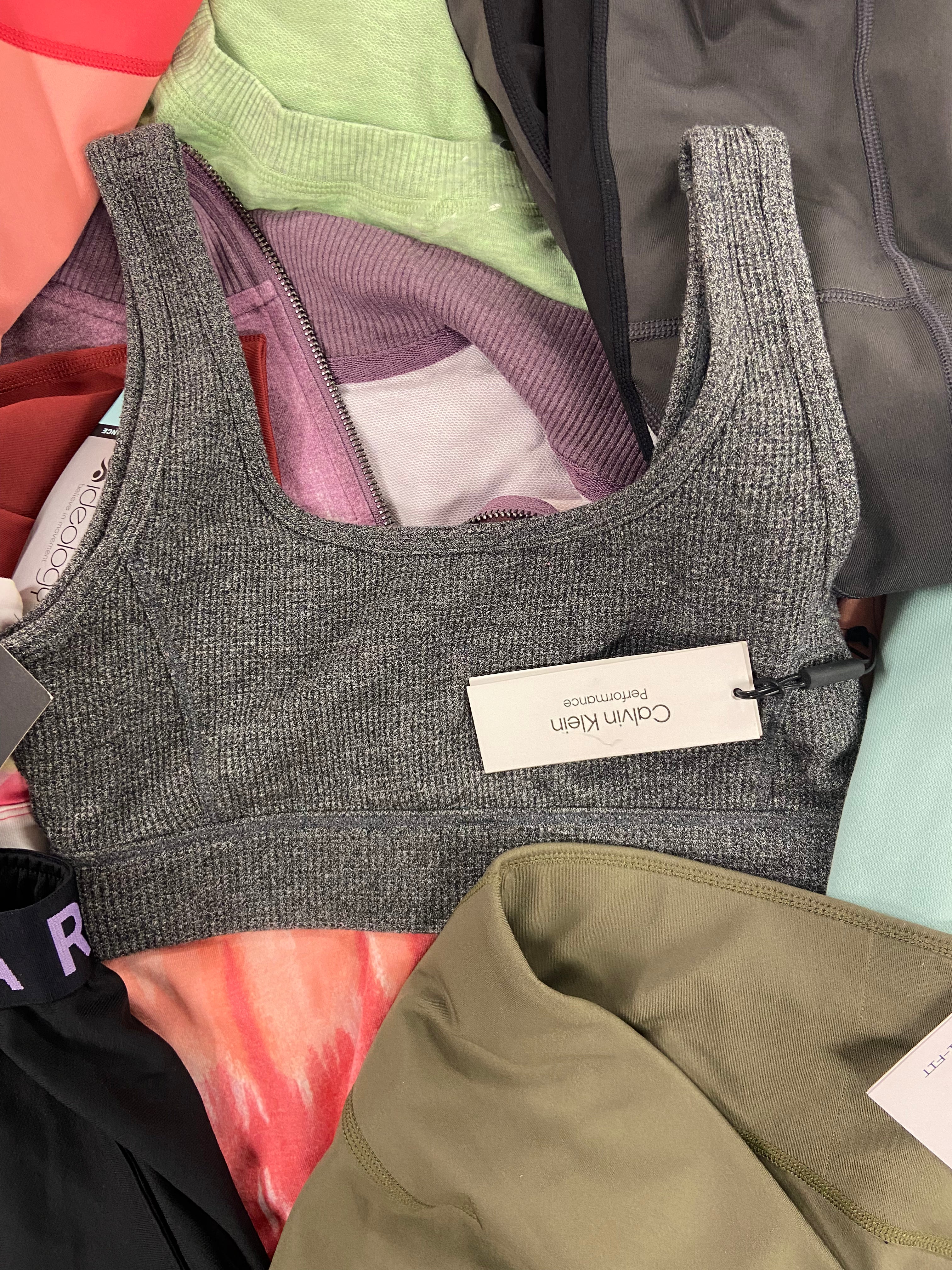 Women's Clothing Activewear Wholesale Lot, PUMA, UNDER ARMOUR, ADIDAS, NIKE, CALVIN KLEIN, 27 items, Shelf Pulls, MSRP $826