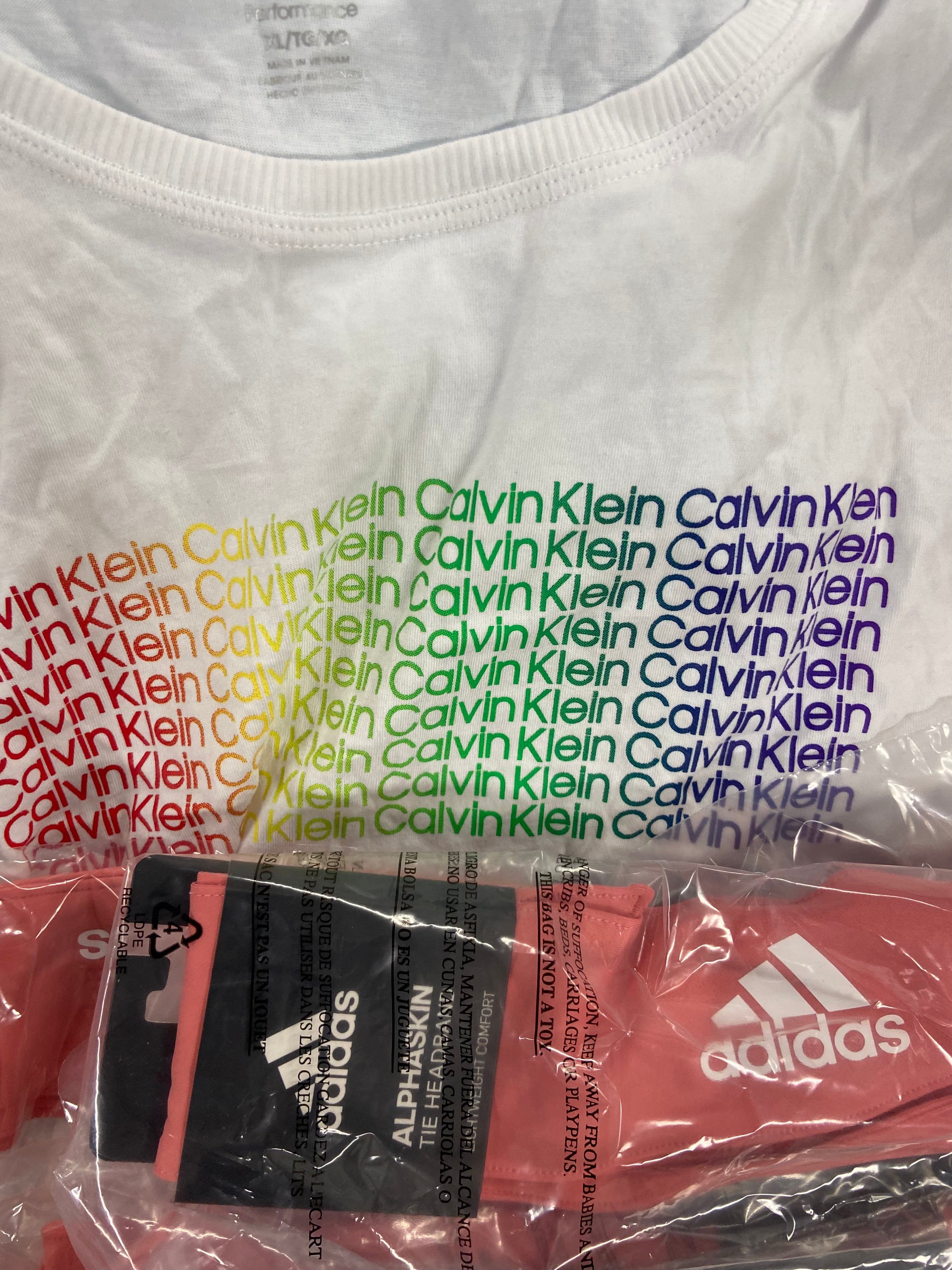 Women's Clothing Activewear Wholesale Lot, NIKE, UNDER ARMOUR, ADIDAS, CK PERFORMANCE, IDEOLOGY,  22 items, Shelf Pulls, MSRP $637