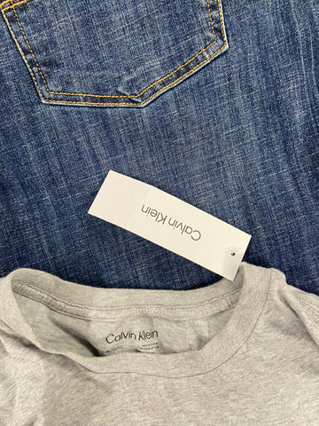 Men's Clothing Assorted Wholesale Lot, LUCKY BRAND, KARL LAGERFELD, CALVIN KLEIN, ORVIS, ELEVEN PARIS,  12 items, Shelf Pulls, MSRP $787