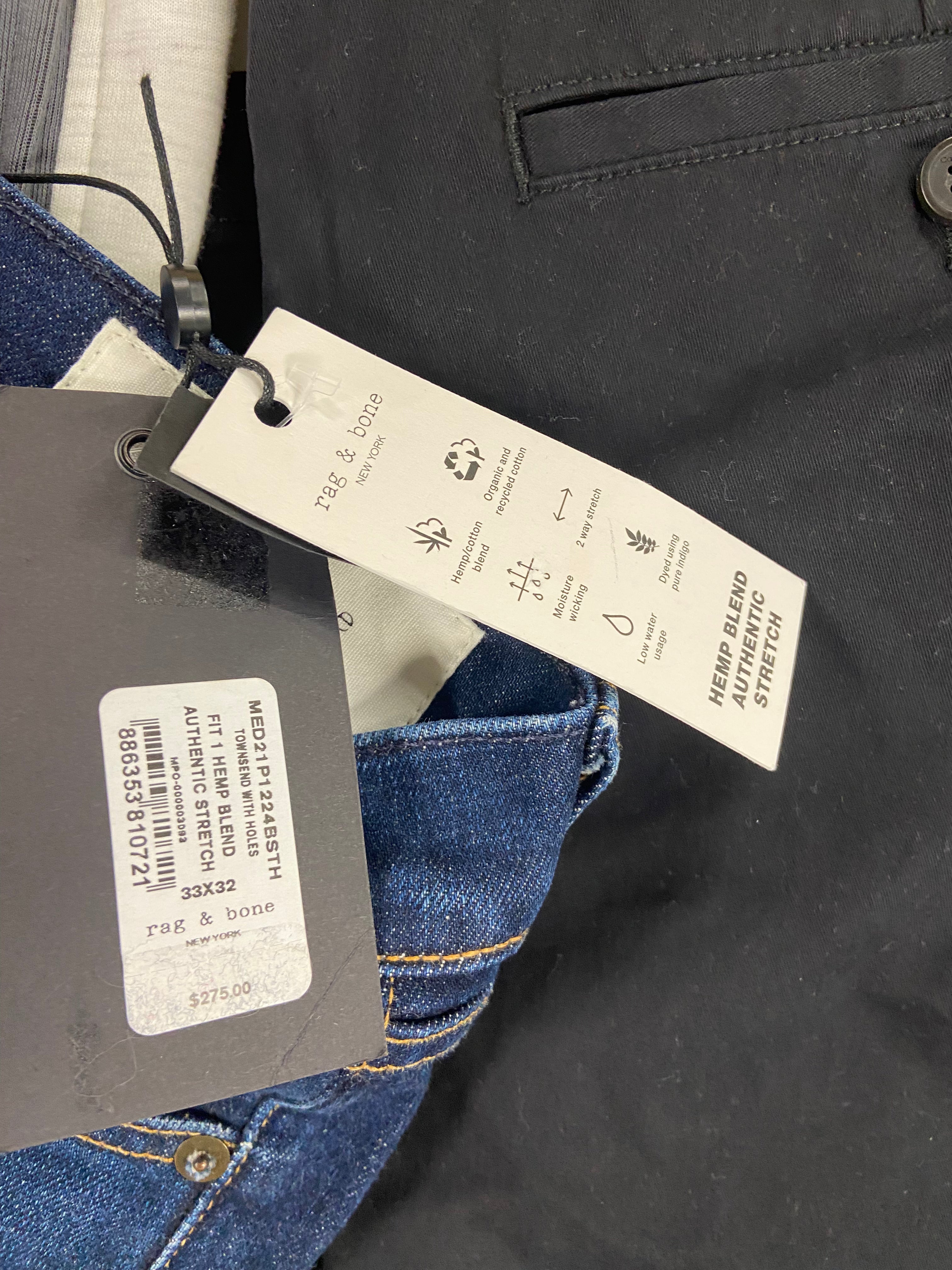 Men's Clothing Pants & Shorts Wholesale Lot, RAG & BONE, LAUREN RALPH LAUREN, PGA TOUR, CALVIN KLEIN, INC and more, 10 items, Shelf Pulls, MSRP $917