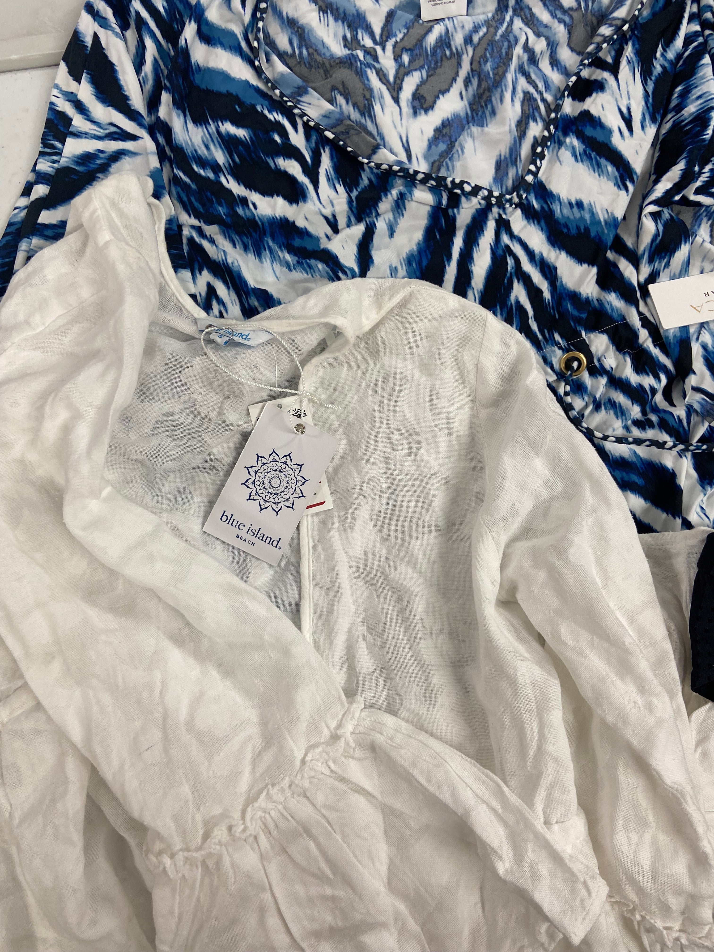 Women's Swimwear Wholesale Lot, LA BLANCA, NIKE, RAVIYA, CLUBZ 9 items, Shelf Pulls, MSRP $549