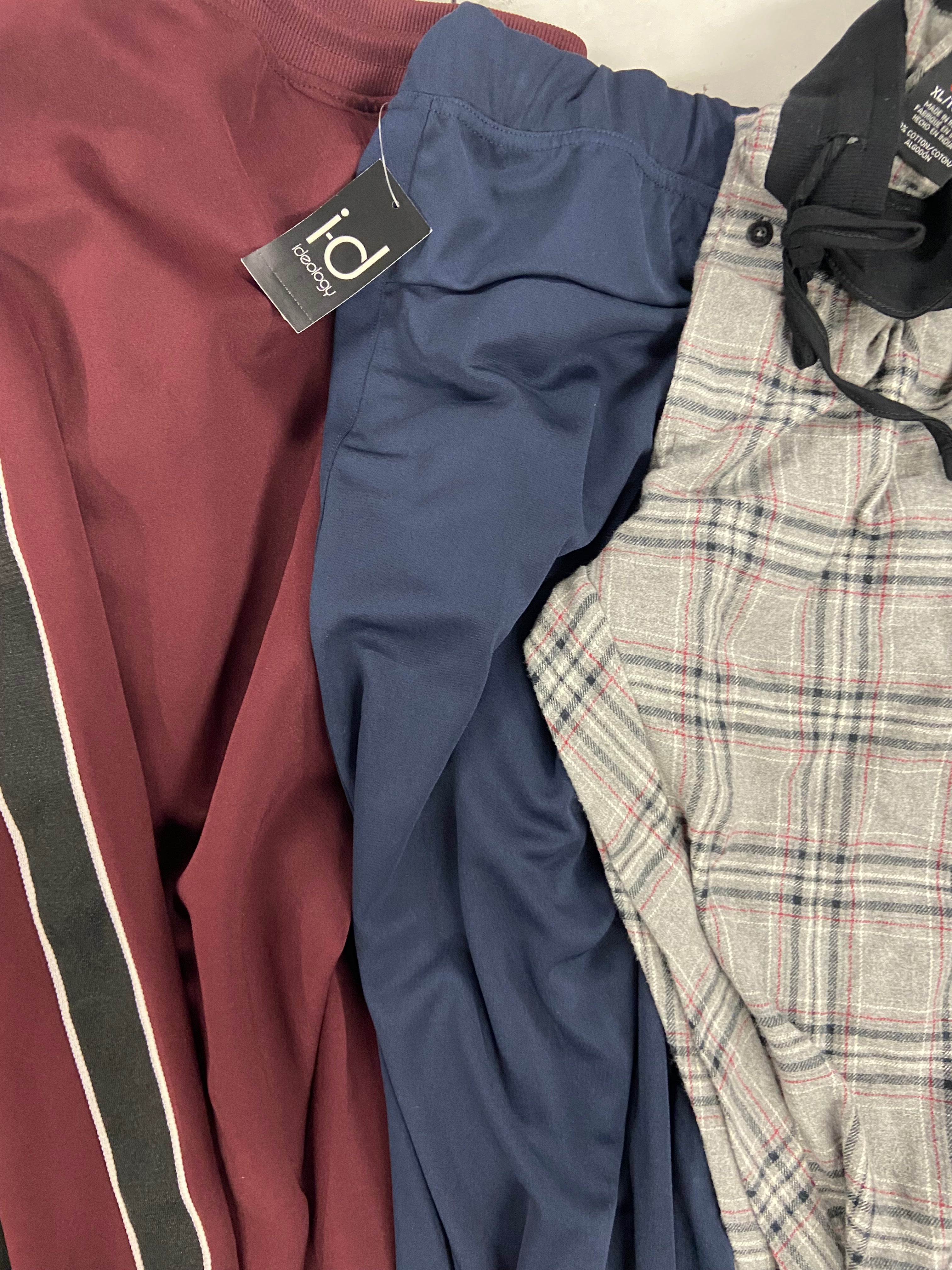 Men's Clothing Pants Wholesale Lot, IDEOLOGY, HANES, BASTION TRAIL, INC, 5 items, Shelf Pulls, MSRP $244