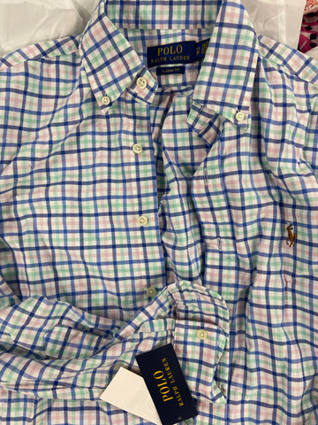 Men's Clothing Button Down Shirts, Wholesale Lot, POLO RALPH LAUREN, BAR III, CLUB ROOM, 9 items, Shelf Pulls, MSRP $587
