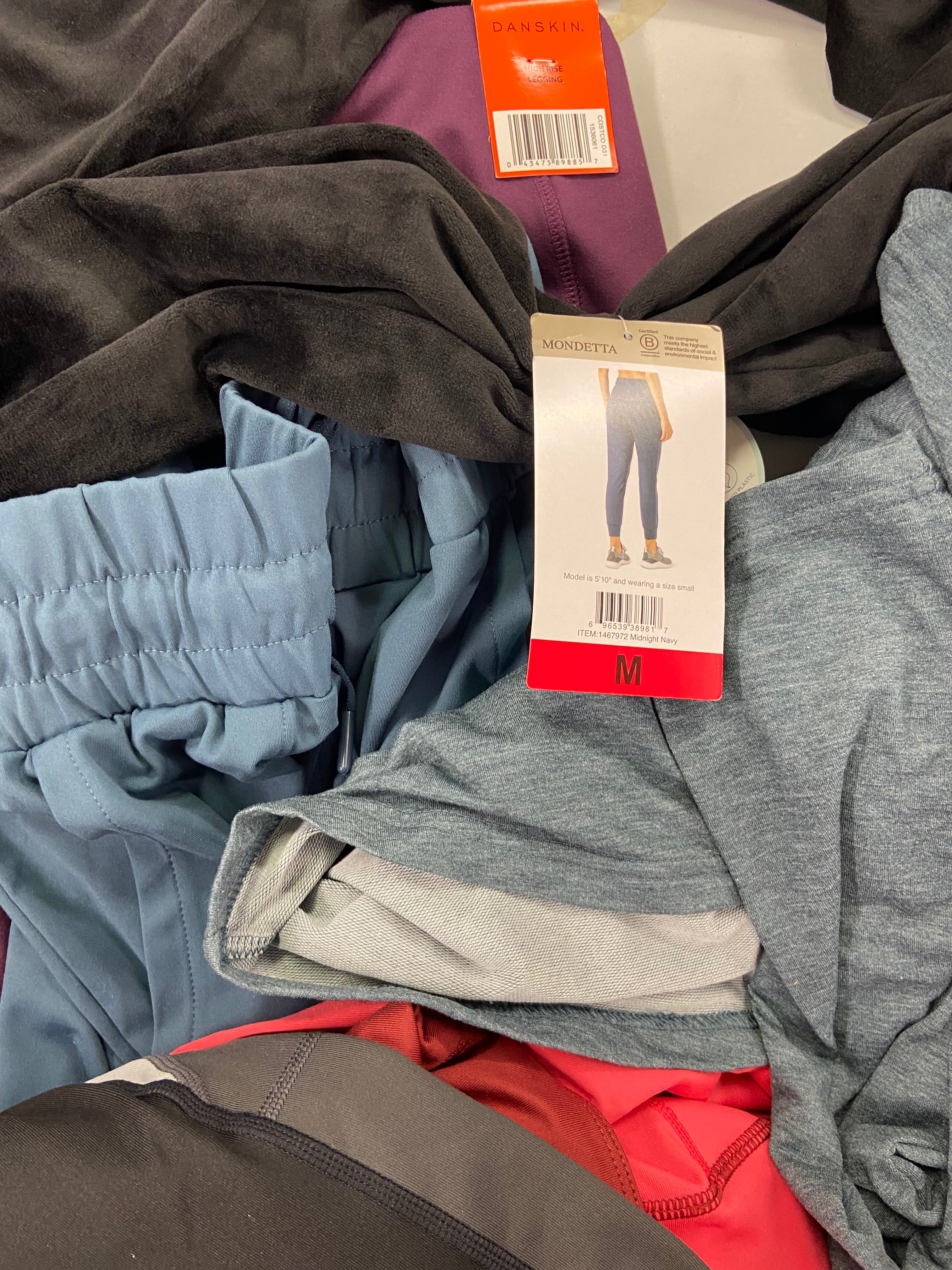 Women's Clothing Activewear Wholesale Lot, NATORI, NIKE, CK PERFORMANCE, CHAMPION, DANSKIN, MONDETTA and more,  20 items, Shelf Pulls, MSRP $795