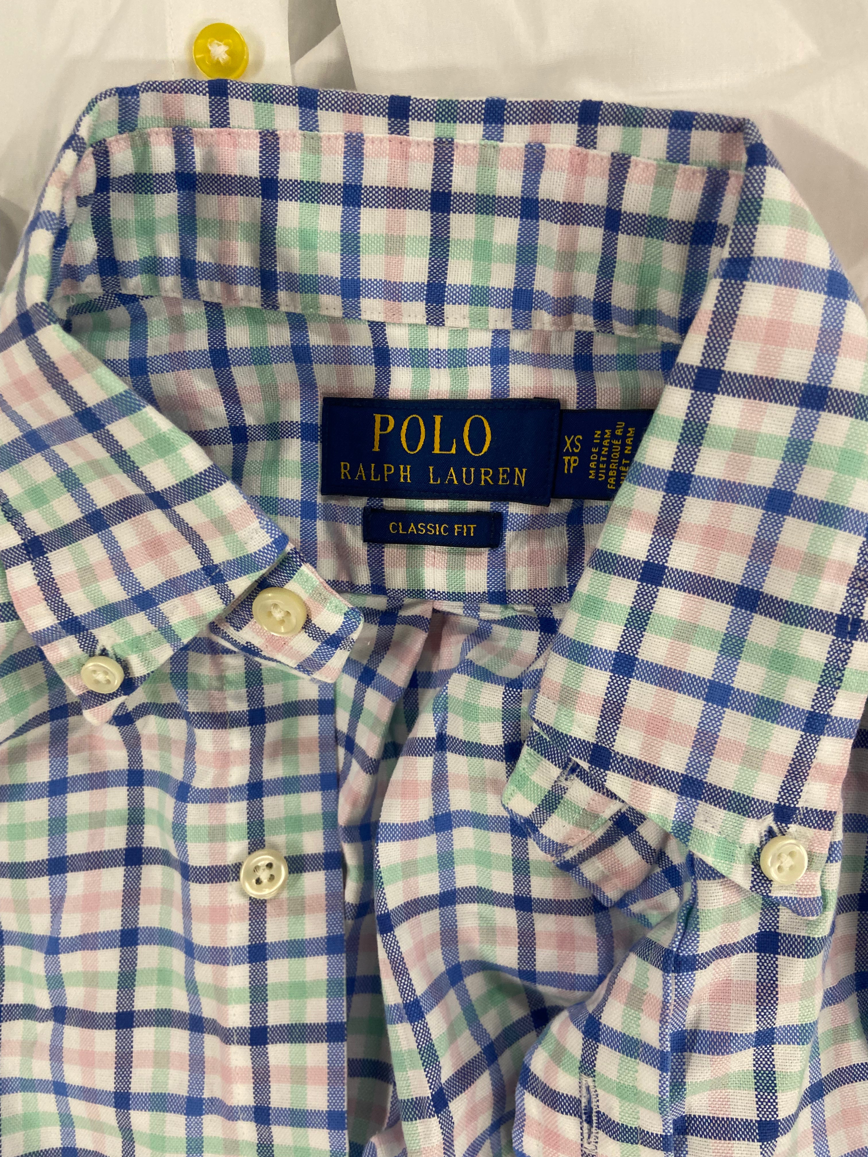Men's Clothing Button Down Shirts, Wholesale Lot, POLO RALPH LAUREN, BAR III, CLUB ROOM, 9 items, Shelf Pulls, MSRP $587