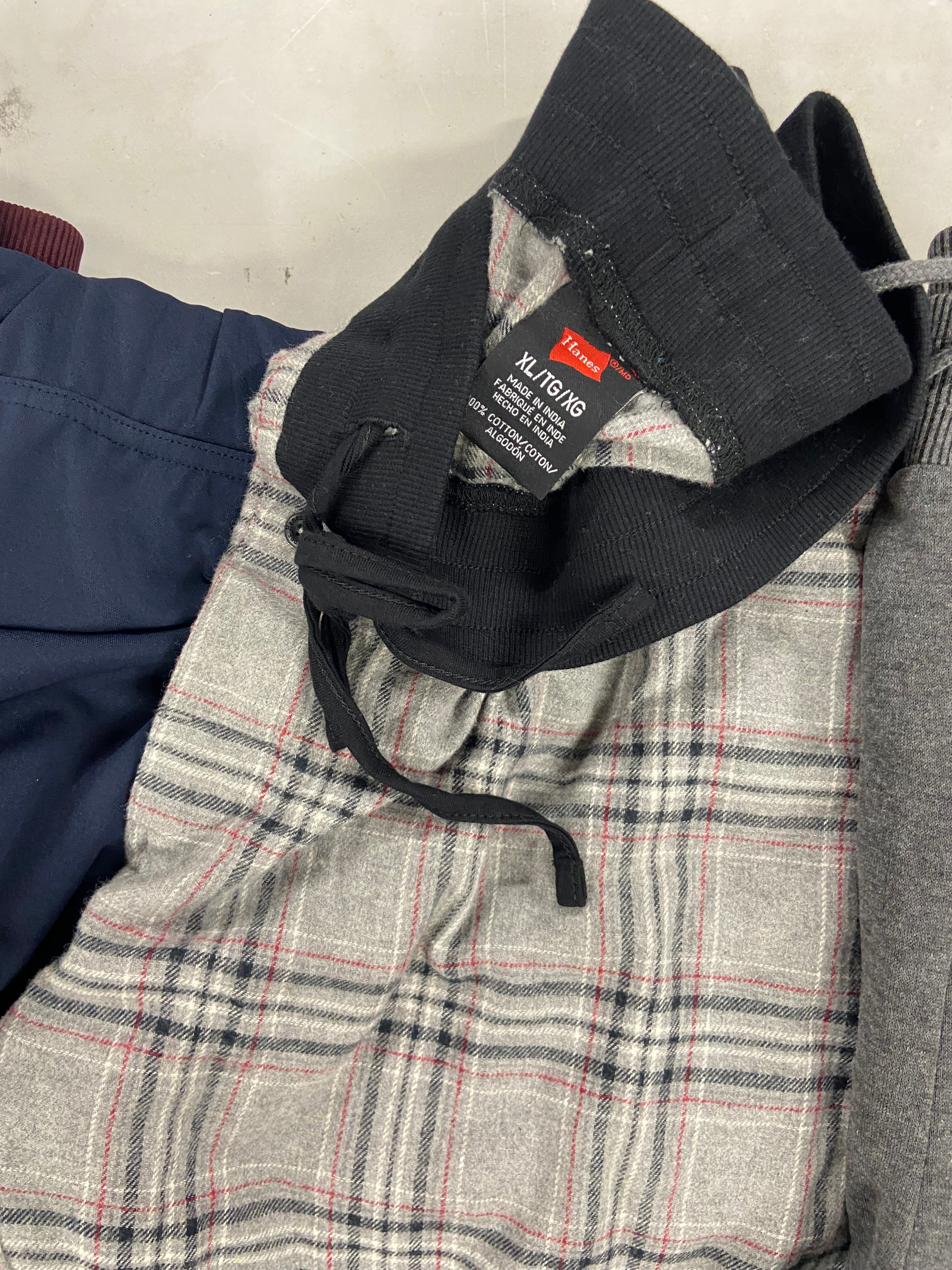 Men's Clothing Pants Wholesale Lot, IDEOLOGY, HANES, BASTION TRAIL, INC, 5 items, Shelf Pulls, MSRP $244