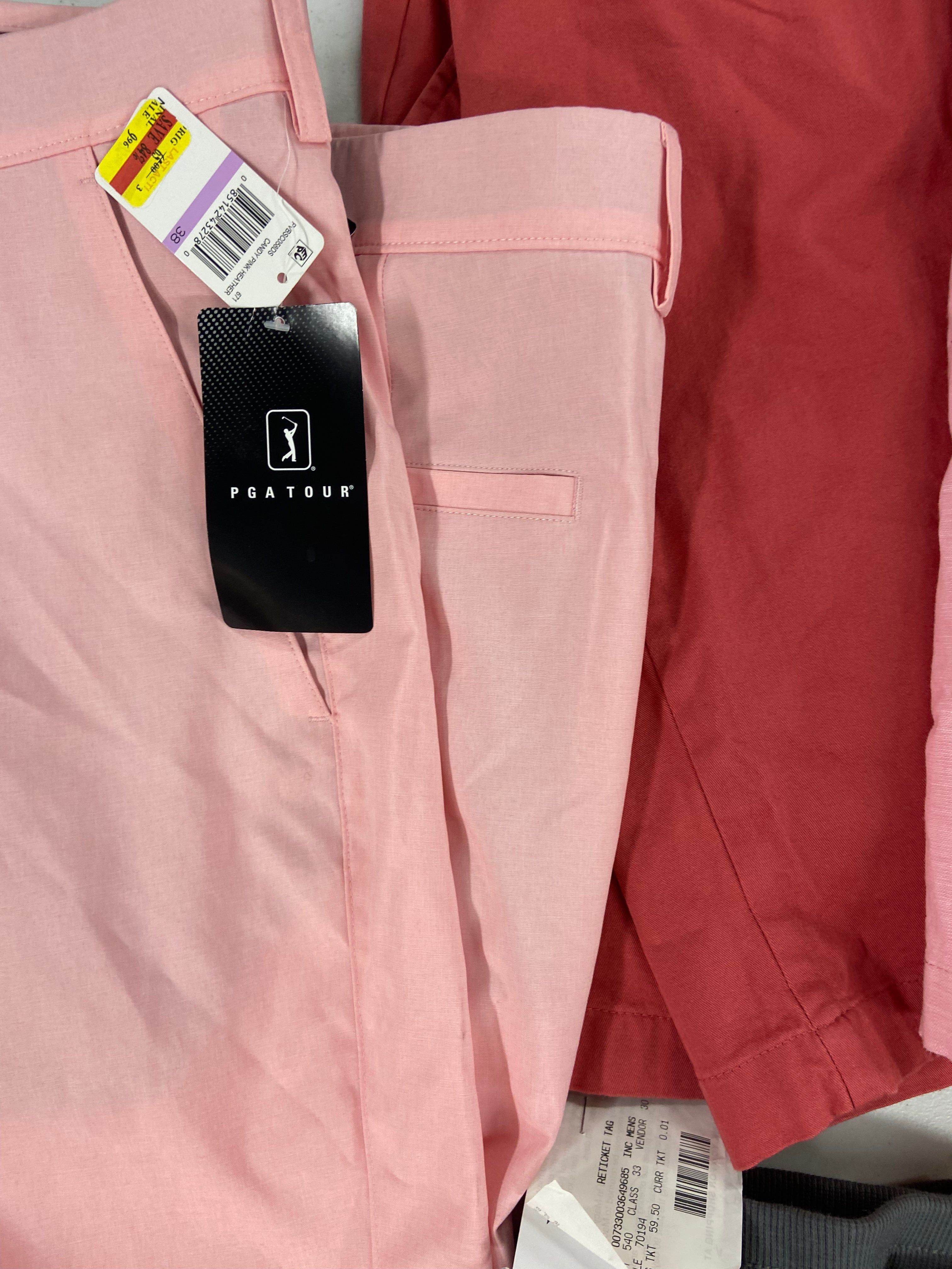 Men's Clothing Pants & Shorts Wholesale Lot, RAG & BONE, LAUREN RALPH LAUREN, PGA TOUR, CALVIN KLEIN, INC and more, 10 items, Shelf Pulls, MSRP $917