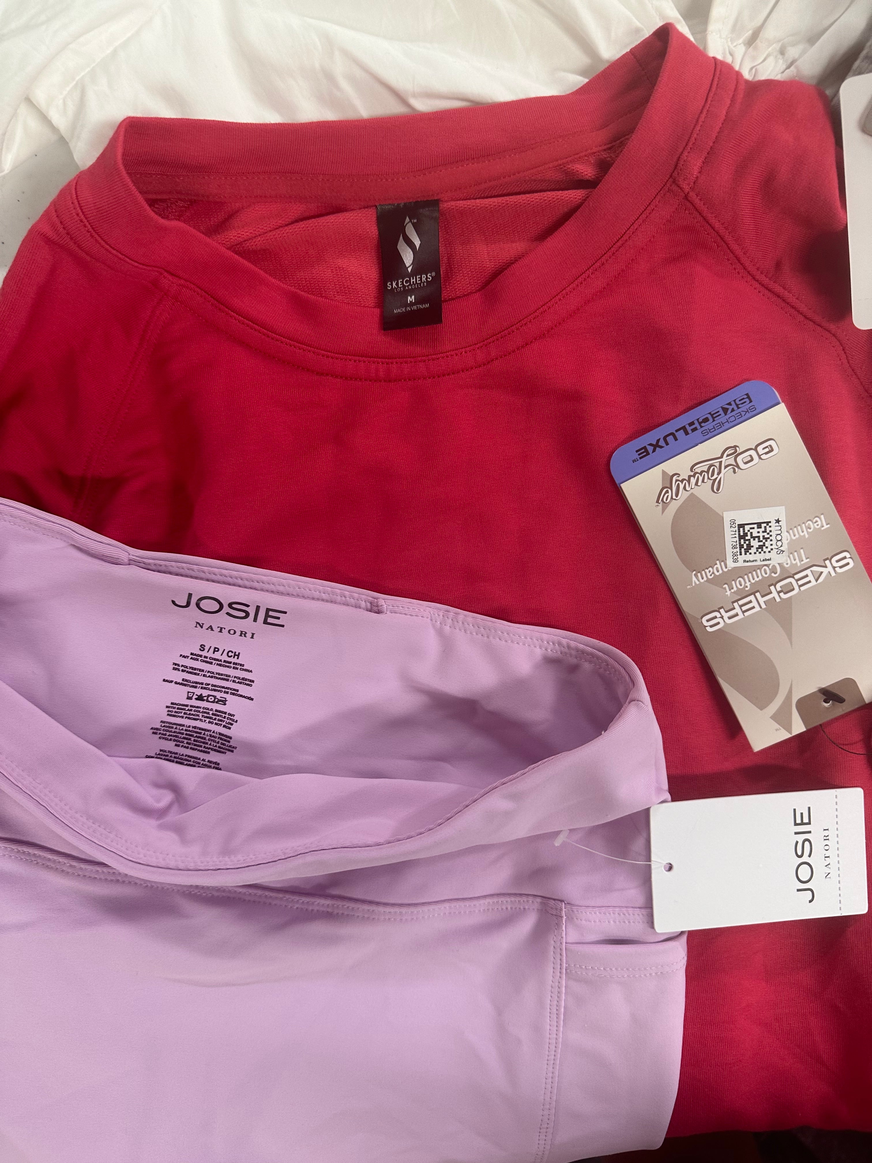 Women's Clothing Assorted Wholesale Lot, LAUREN RALPH LAUREN, MICHAEL KORS, DKNY, NATORI, SKECHERS, BASS OUTDOOR and more, 16 items, Shelf Pulls, MSRP $758