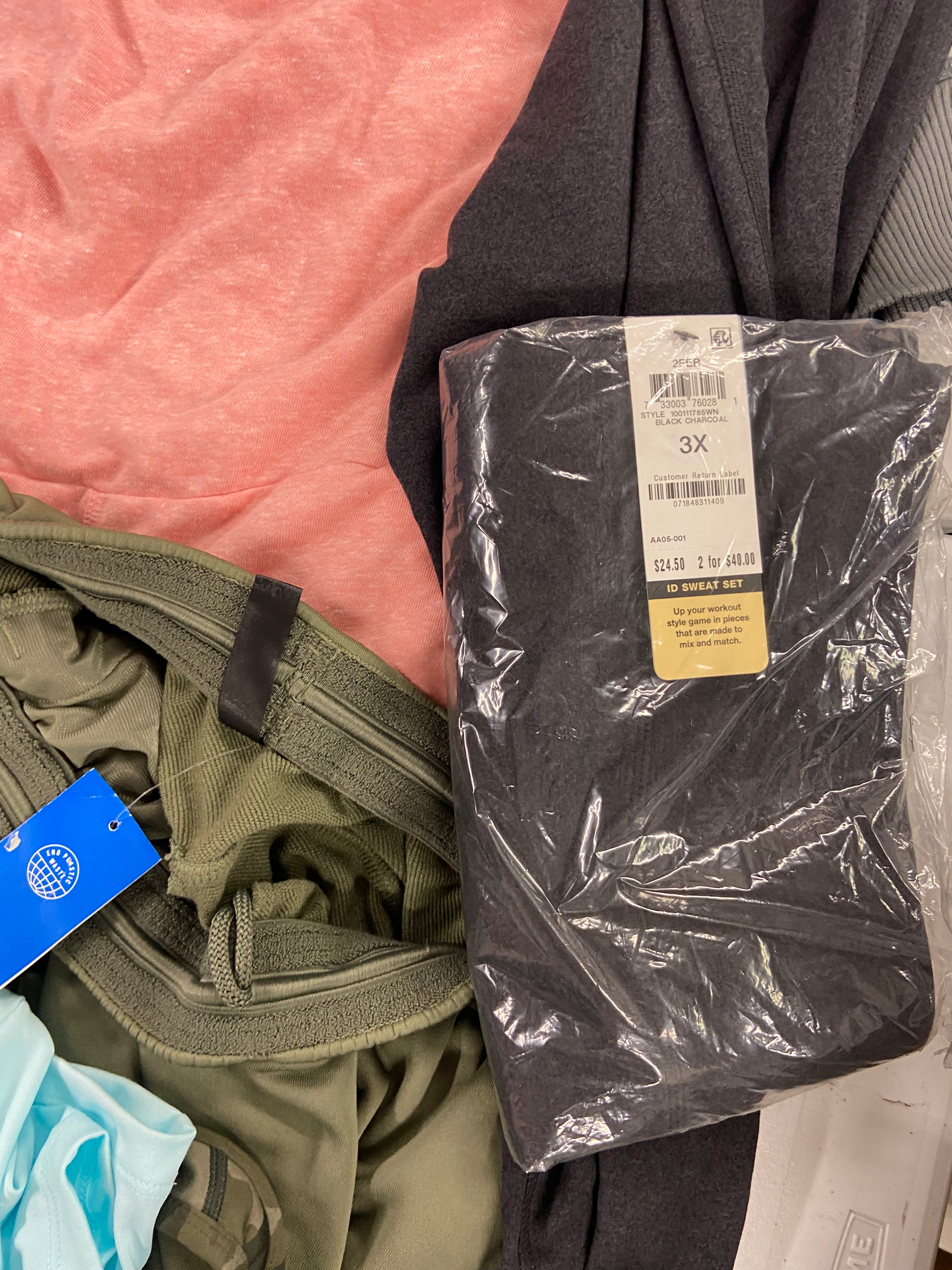 Women's Clothing Activewear Wholesale Lot, ADIDAS, DKNY, JOSIE, NIKE, SPYDER, UNDER ARMOUR and more, 22 items, Shelf Pulls, MSRP $740