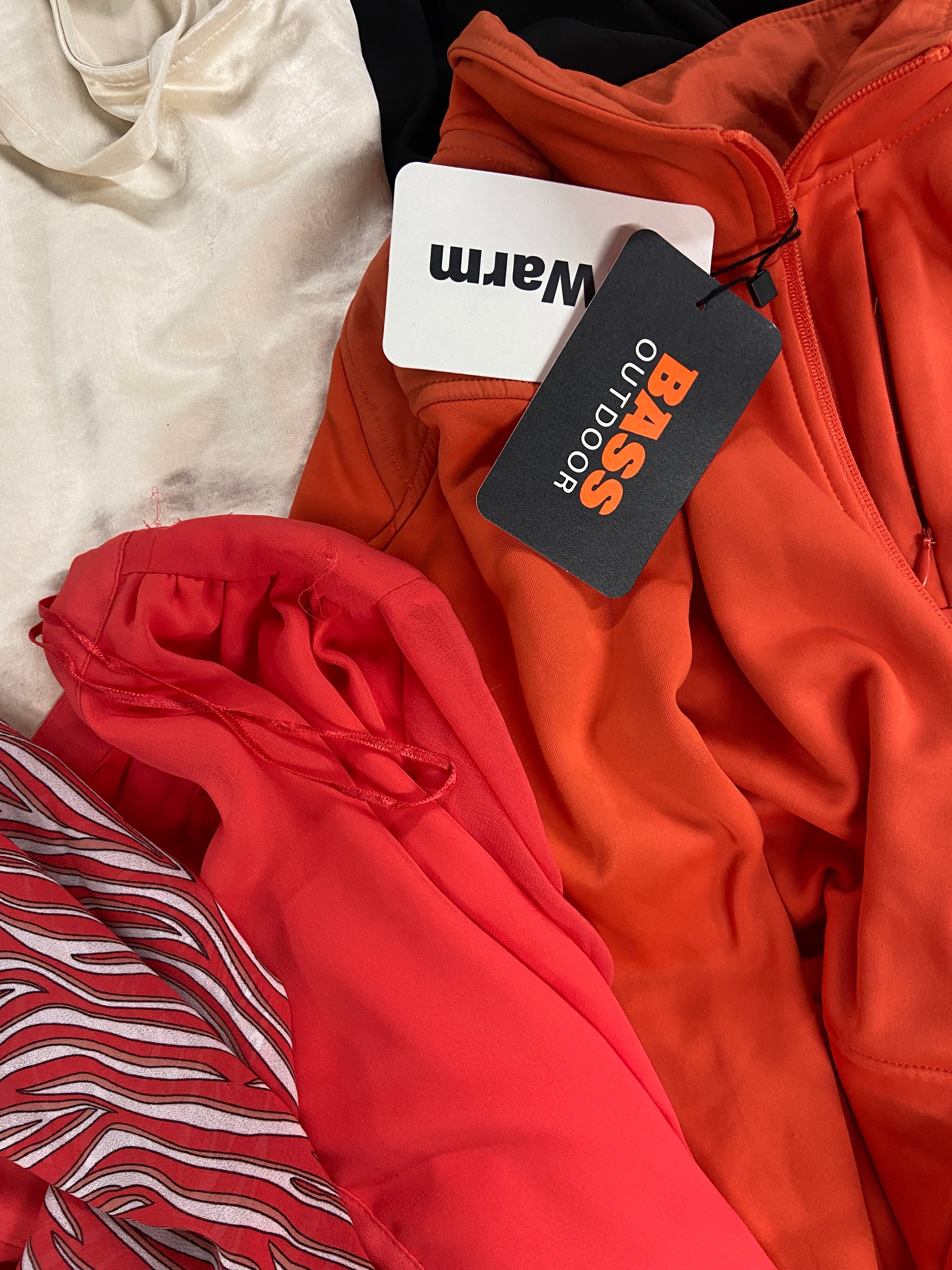 Women's Clothing Tops & Dresses Wholesale Lot, DKNY, MICHAEL KORS, FREE PEOPLE, VINCE CAMUTO, BASS OUTDOOR and more, 9 items, Shelf Pulls, MSRP $679