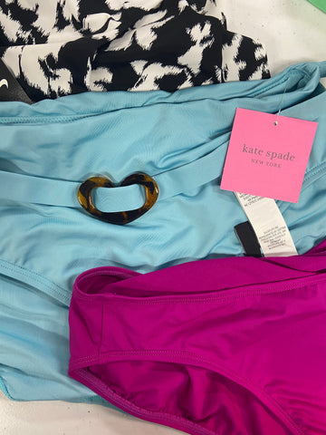 Women's Swimwear Wholesale Lot, LAUREN RALPH LAUREN, KATE SPADE, NIKE, SWIM SOLUTIONS, CARMEN MARC VALVO and more 15 items, Shelf Pulls, MSRP $737