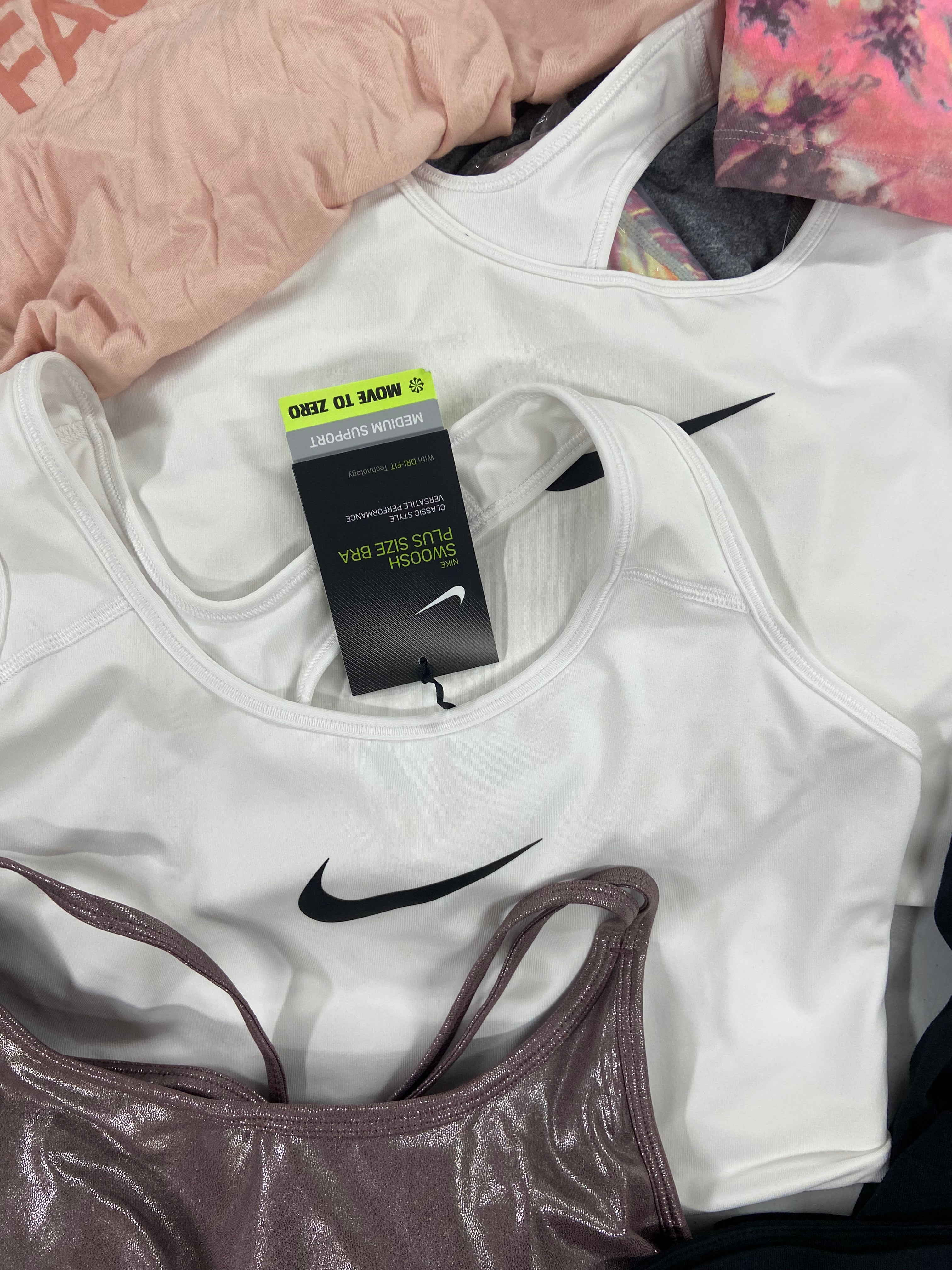 Women's Clothing Activewear Wholesale Lot, NIKE, THE NORTH FACE, ADIDAS, CALVIN KLEIN, FILA and more, 24 items, Shelf Pulls, MSRP $761