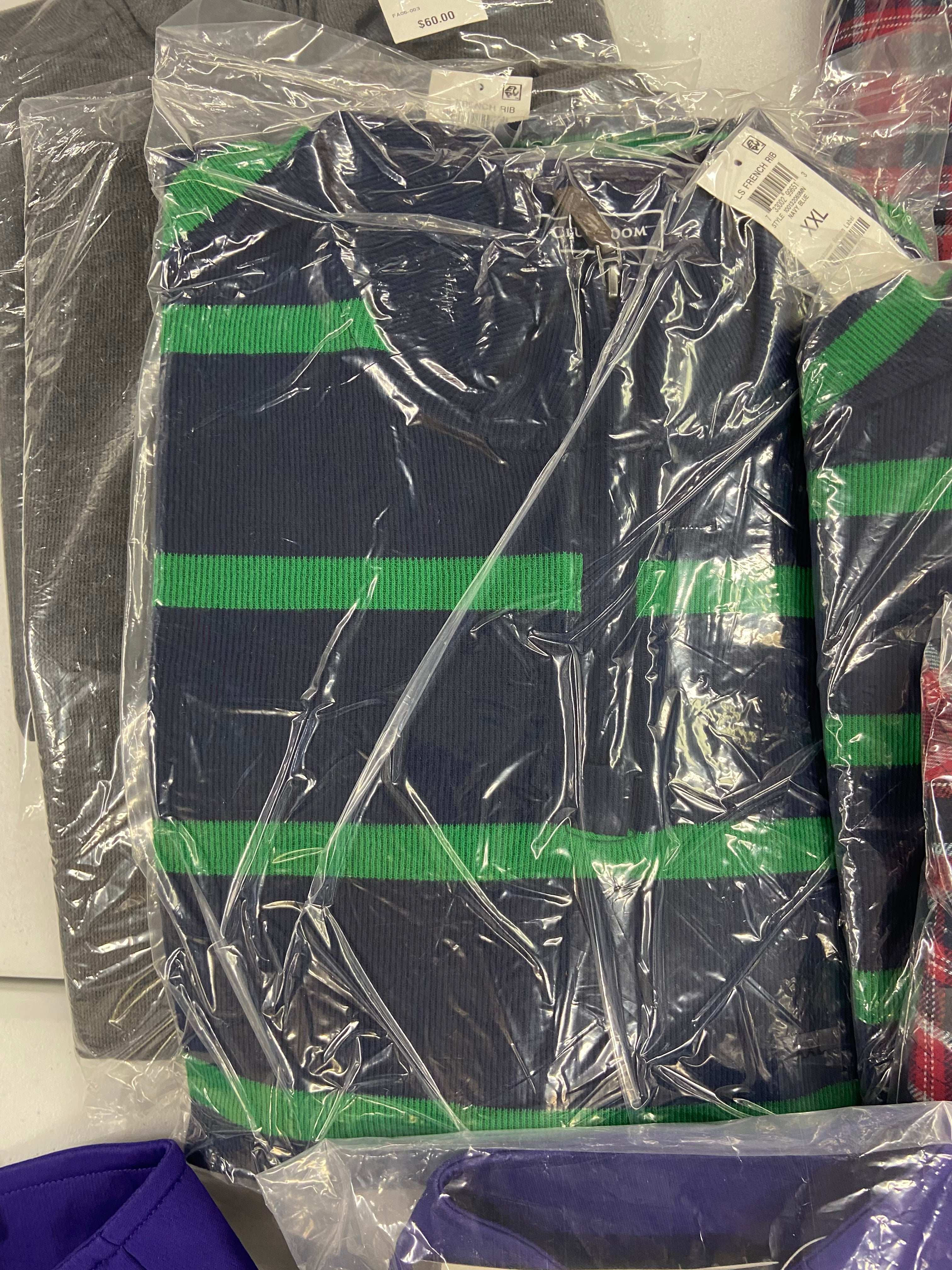 Men's Clothing Tops Wholesale Lot, ADIDAS, NAUTICA, CLUB ROOM, 13 items, Shelf Pulls, MSRP $784