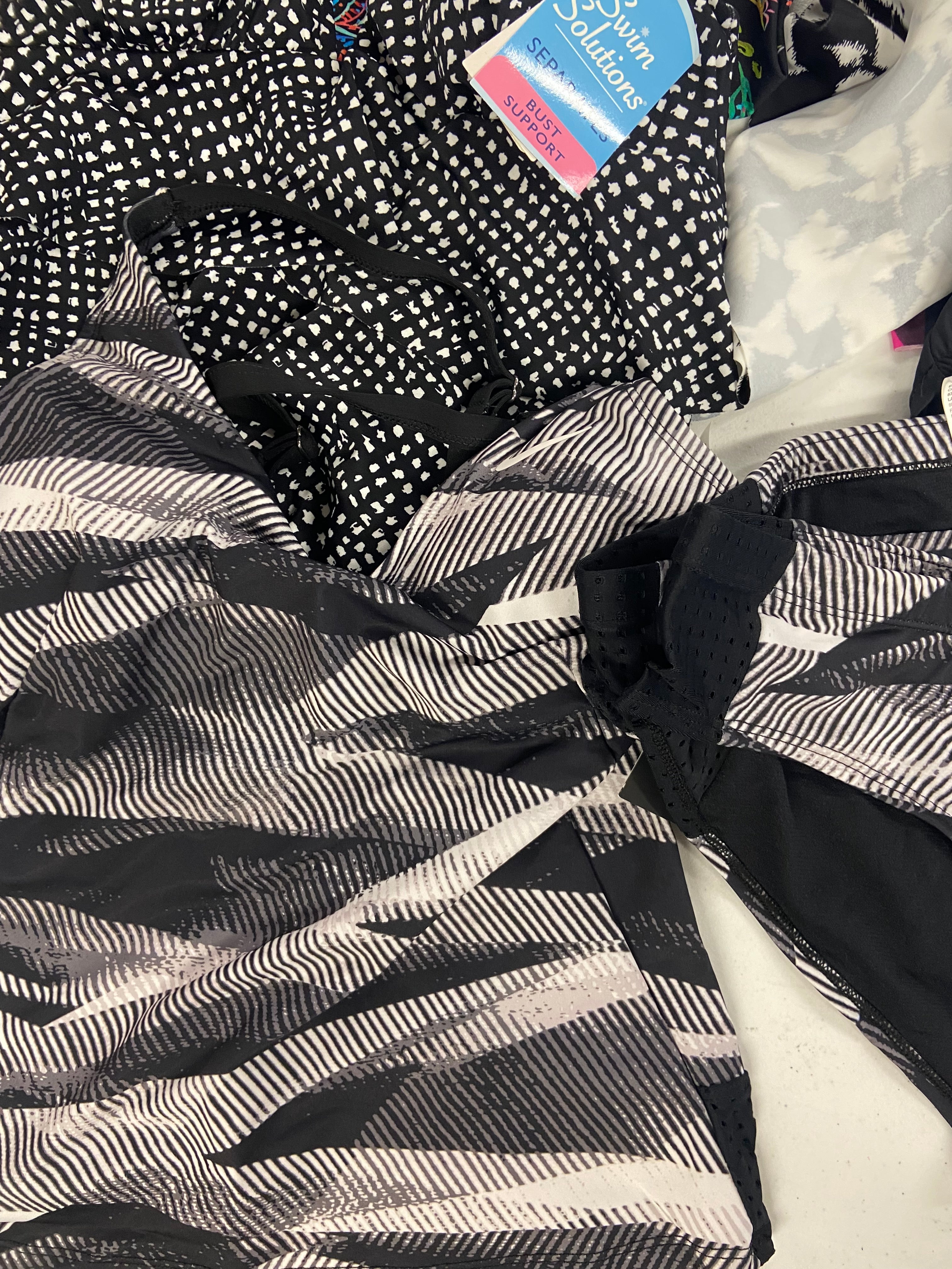 Women's Swimwear Wholesale Lot, LAUREN RALPH LAUREN, KATE SPADE, NIKE, SWIM SOLUTIONS, CARMEN MARC VALVO and more 15 items, Shelf Pulls, MSRP $737