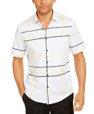 Men's Clothing Button Down Shirt Wholesale Lot, TASSO ELBA, SUN + STONE, Alfani and more, 16 Units, Shelf Pulls, MSRP $1,171