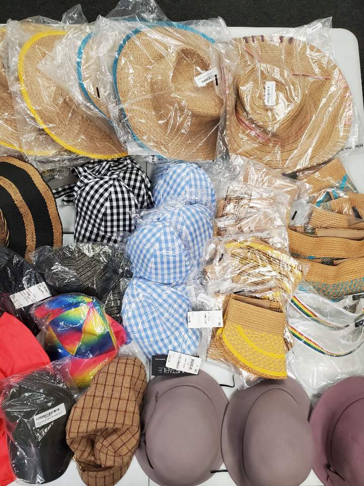 Women's Hats Wholesale Lot INC, August Hat Company, 44 Units, Shelf Pulls, MSRP $1,444.00