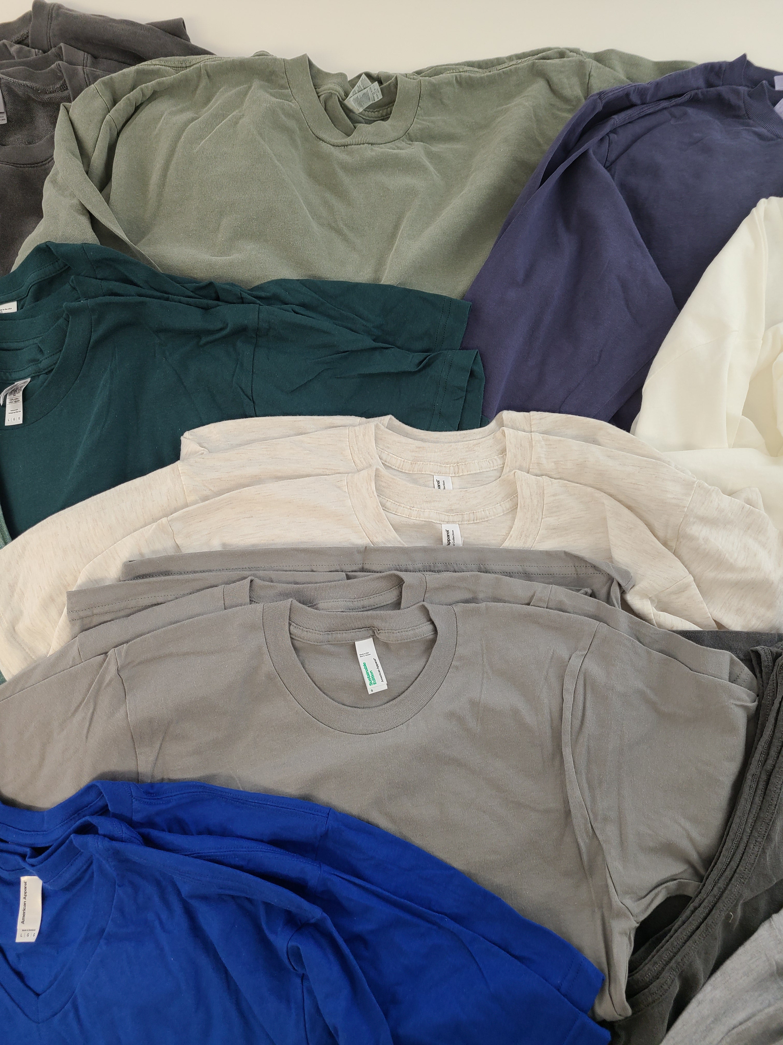Men's Clothing Wholesale Lot American Apparel, 44 Units, Shelf Pulls, MSRP $1,062.00
