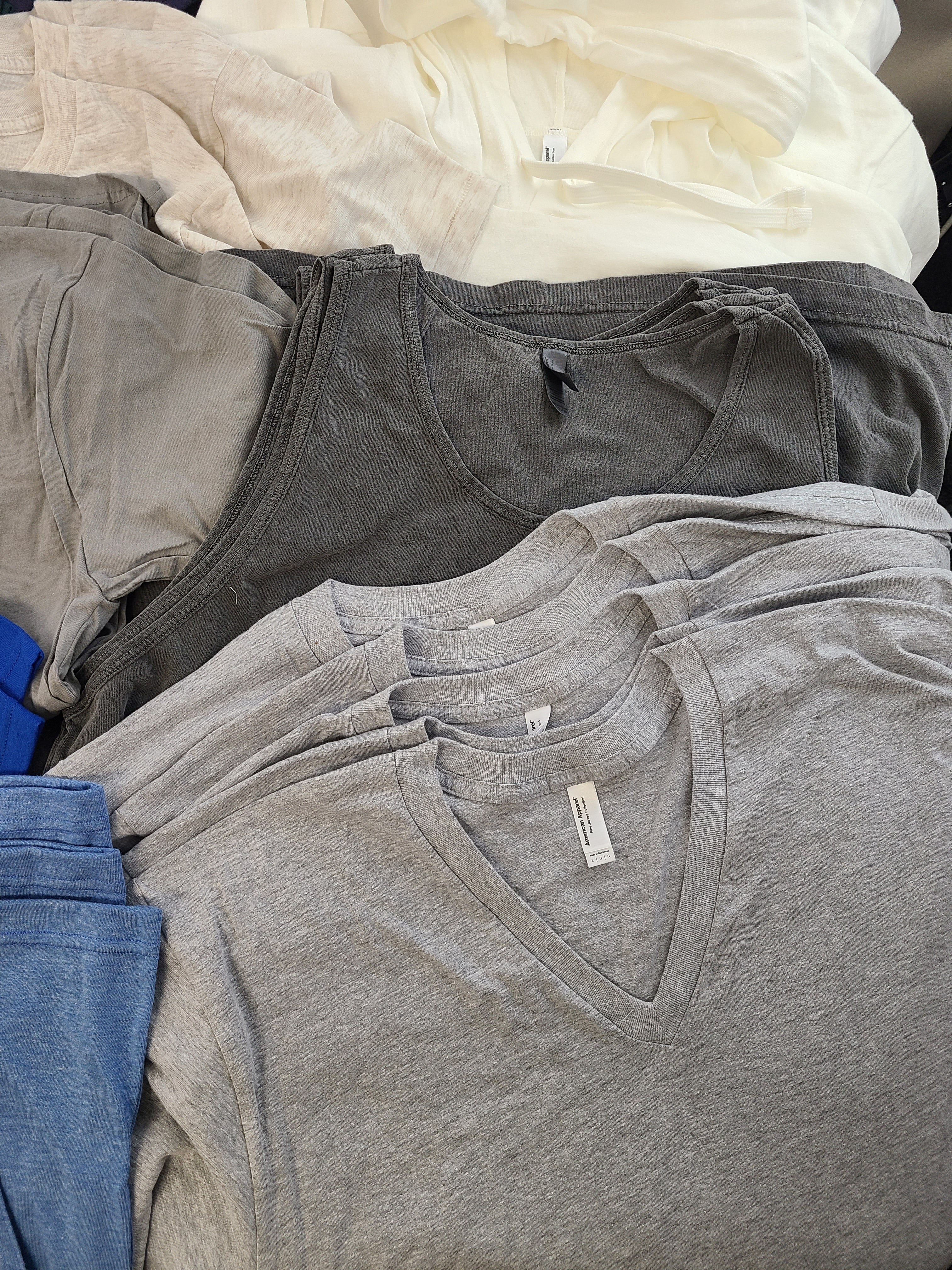 Men's Clothing Wholesale Lot American Apparel, 44 Units, Shelf Pulls, MSRP $1,062.00