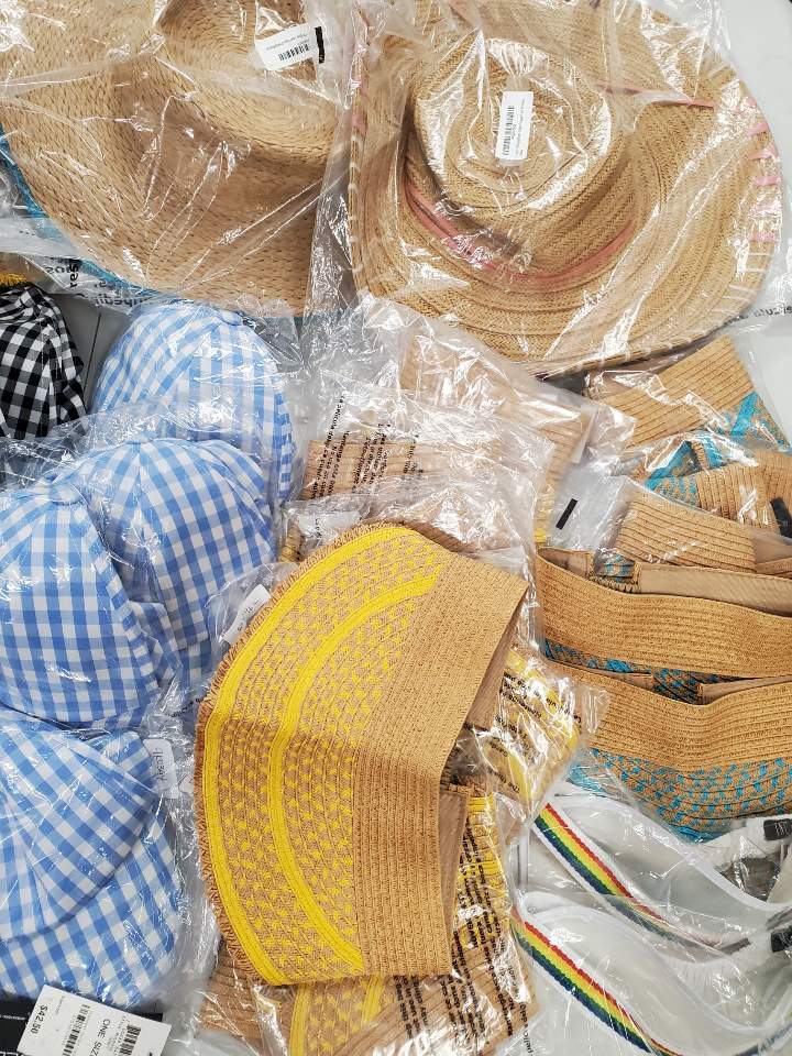 Women's Hats Wholesale Lot INC, August Hat Company, 44 Units, Shelf Pulls, MSRP $1,444.00