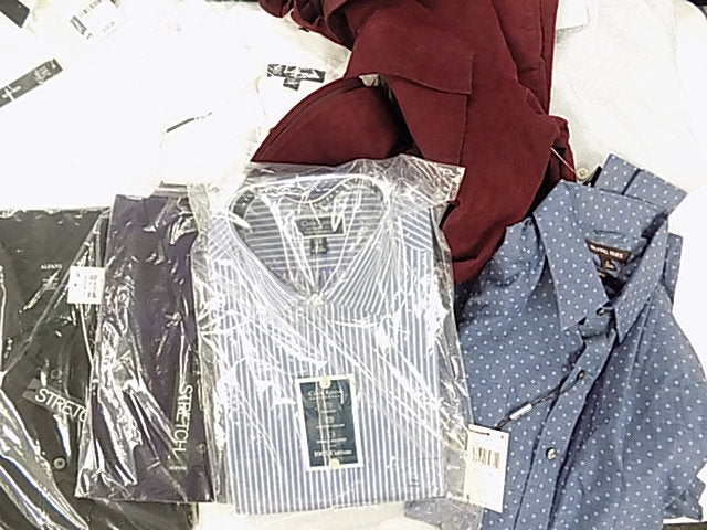 Men's Clothing Michael Kors, DKNY, Tasso Elba, Club Room, Alfani, BAR III , INC and more, 20 Units, Shelf Pulls, MSRP $1,221