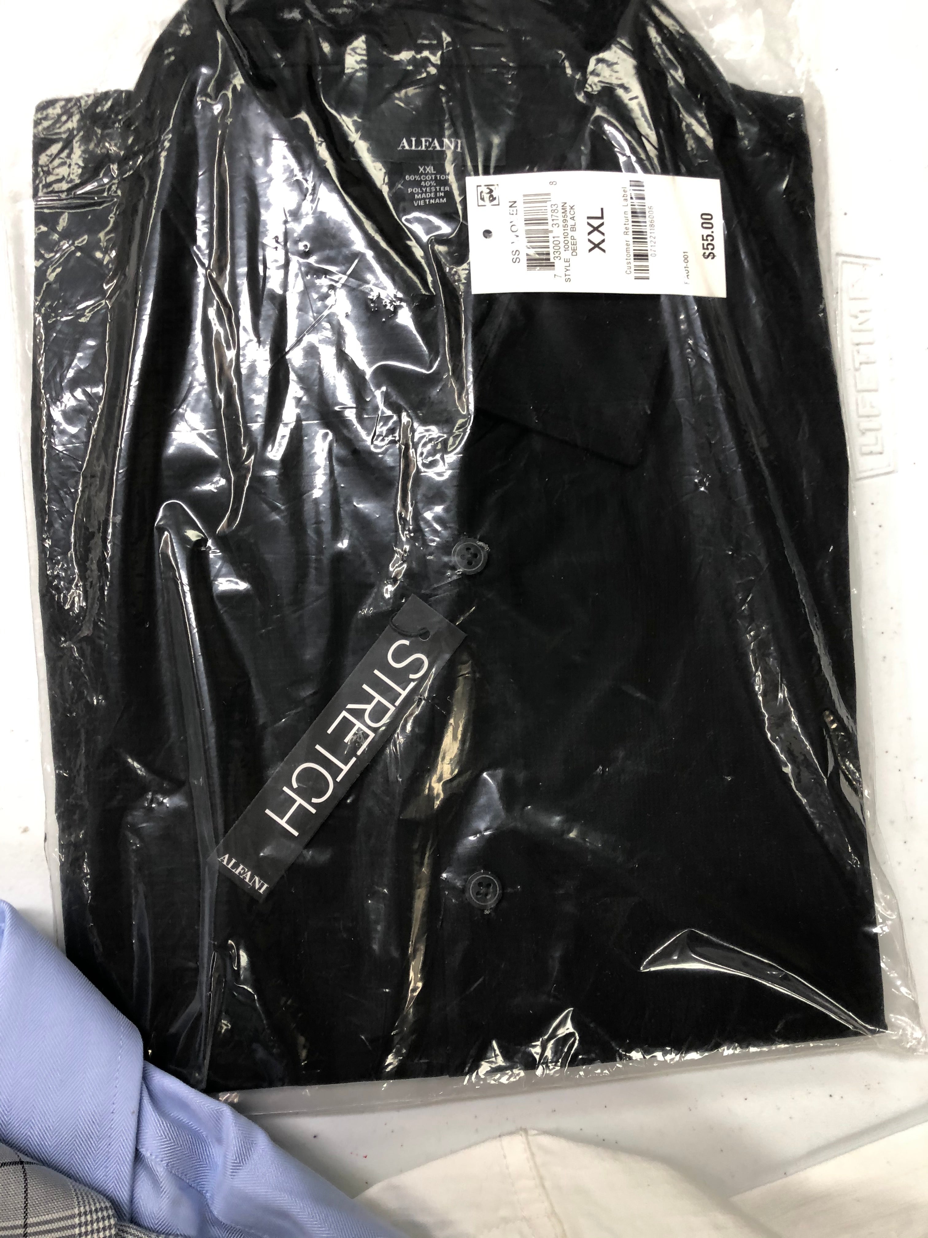 Men's Clothing Polo Ralph Lauren, Calvin Klein, Tommy Hilfiger, Tasso Elba, Alfani, INC and more, 25 Units, Shelf Pulls, MSRP $1,602.49