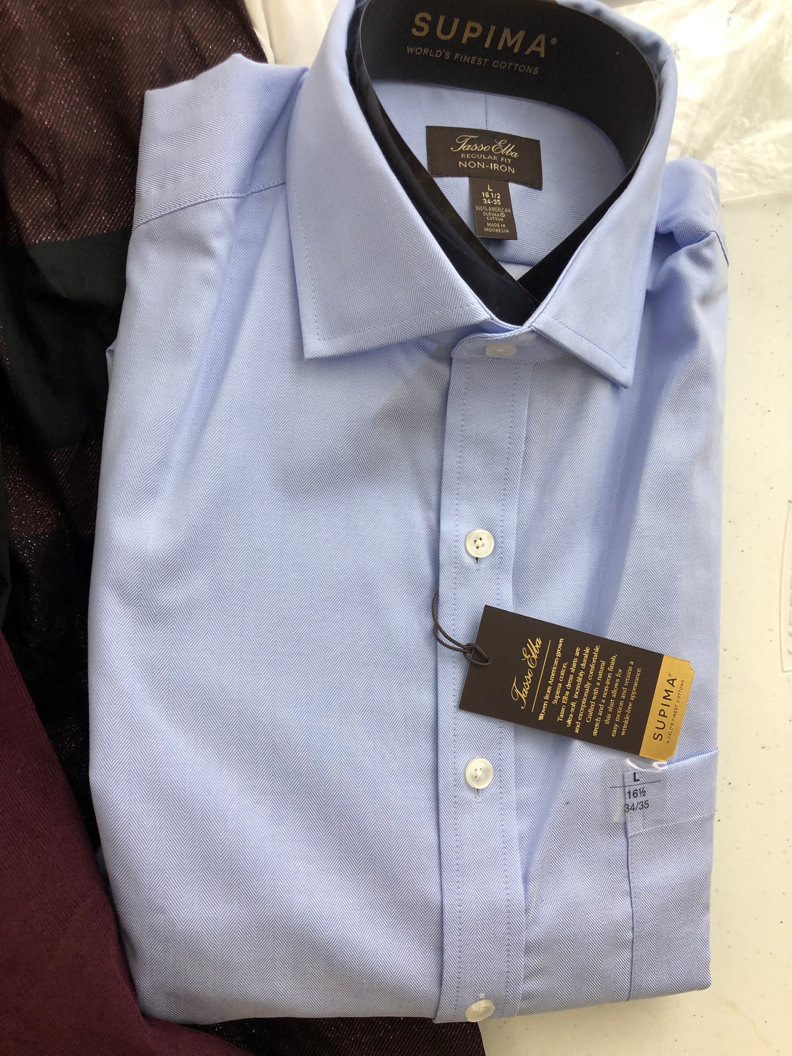 Men's Clothing Wholesale Lot POLO RALPH LAUREN, TOMMY HILFIGER, Tasso Elba, ALFANI, CLUBROOM and more, 24 Units, Shelf Pulls, MSRP $1,505.00