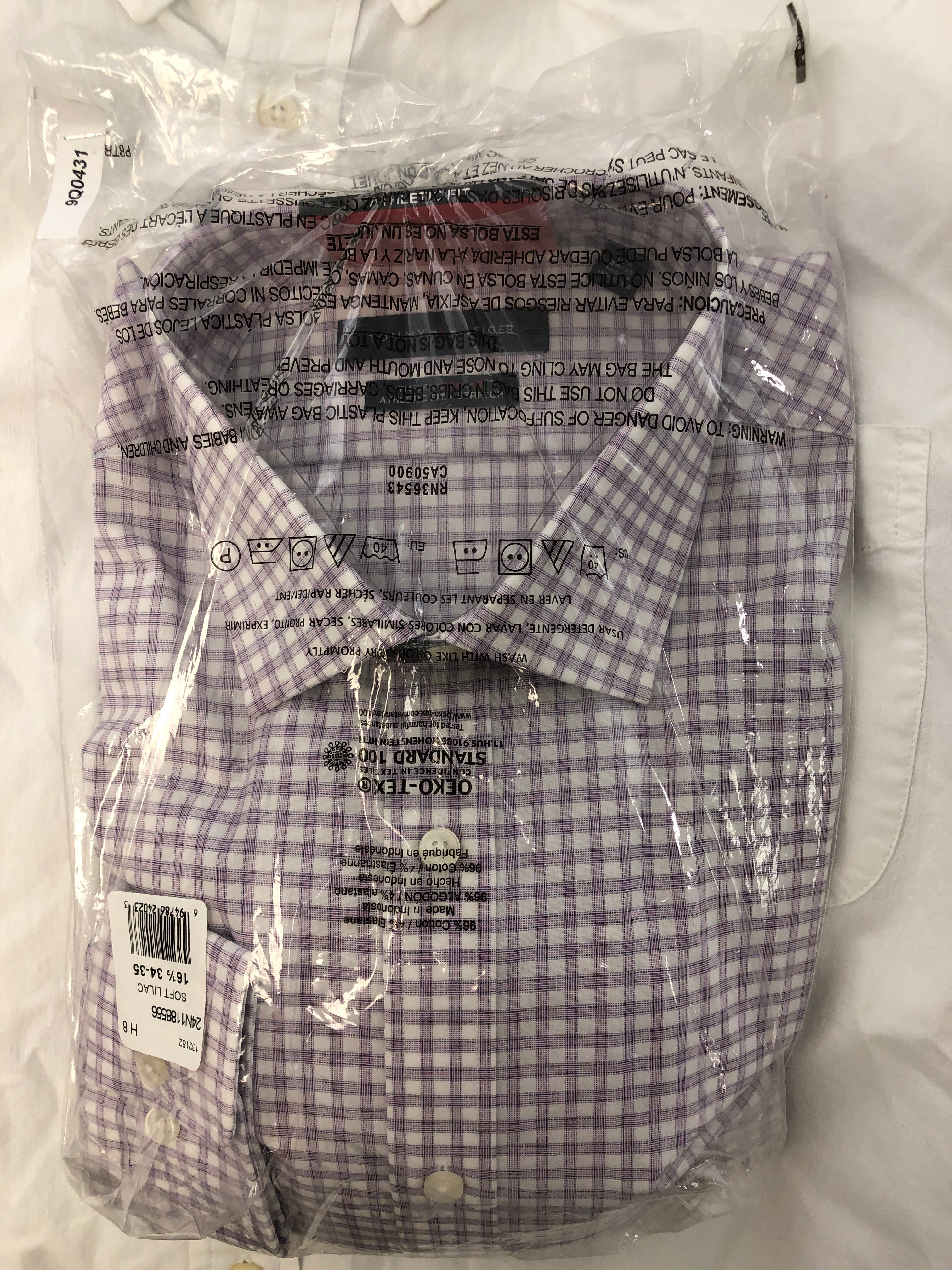 Men's Clothing Wholesale Lot POLO RALPH LAUREN, TOMMY HILFIGER, Tasso Elba, ALFANI, CLUBROOM and more, 24 Units, Shelf Pulls, MSRP $1,505.00