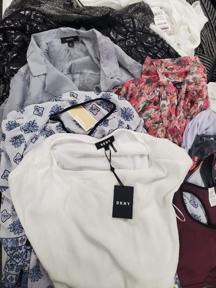 Women's Clothing Wholesale Lot CALVIN KLEIN, DKNY, Michael Kors, Nike, 32 Degrees, Sactuary, Ideology and more, 26 Units, Shelf Pulls, MSRP $1,525.50