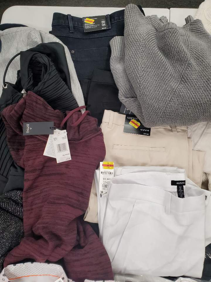 Men's Clothing  Wholesale Lot Adidas, Calvin Klein, Tallia, Tasso Elba, Alfani, Club Room, INC and more, 24 Units, Shelf Pulls, MSRP $1,424.28