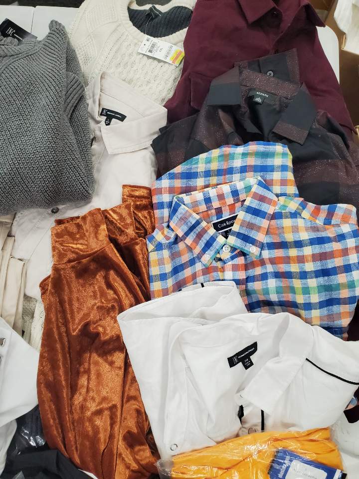 Men's Clothing  Wholesale Lot Adidas, Calvin Klein, Tallia, Tasso Elba, Alfani, Club Room, INC and more, 24 Units, Shelf Pulls, MSRP $1,424.28