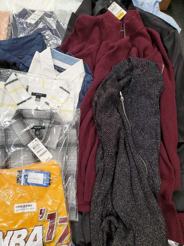 Men's Clothing Wholesale Lot NIKE, POLO RALPH LAUREN, Adidas, Calvin Klein, Under Armmour, Tasso Elba, Alfani and more, 27 Units, Shelf Pulls, MSRP $1,536.98